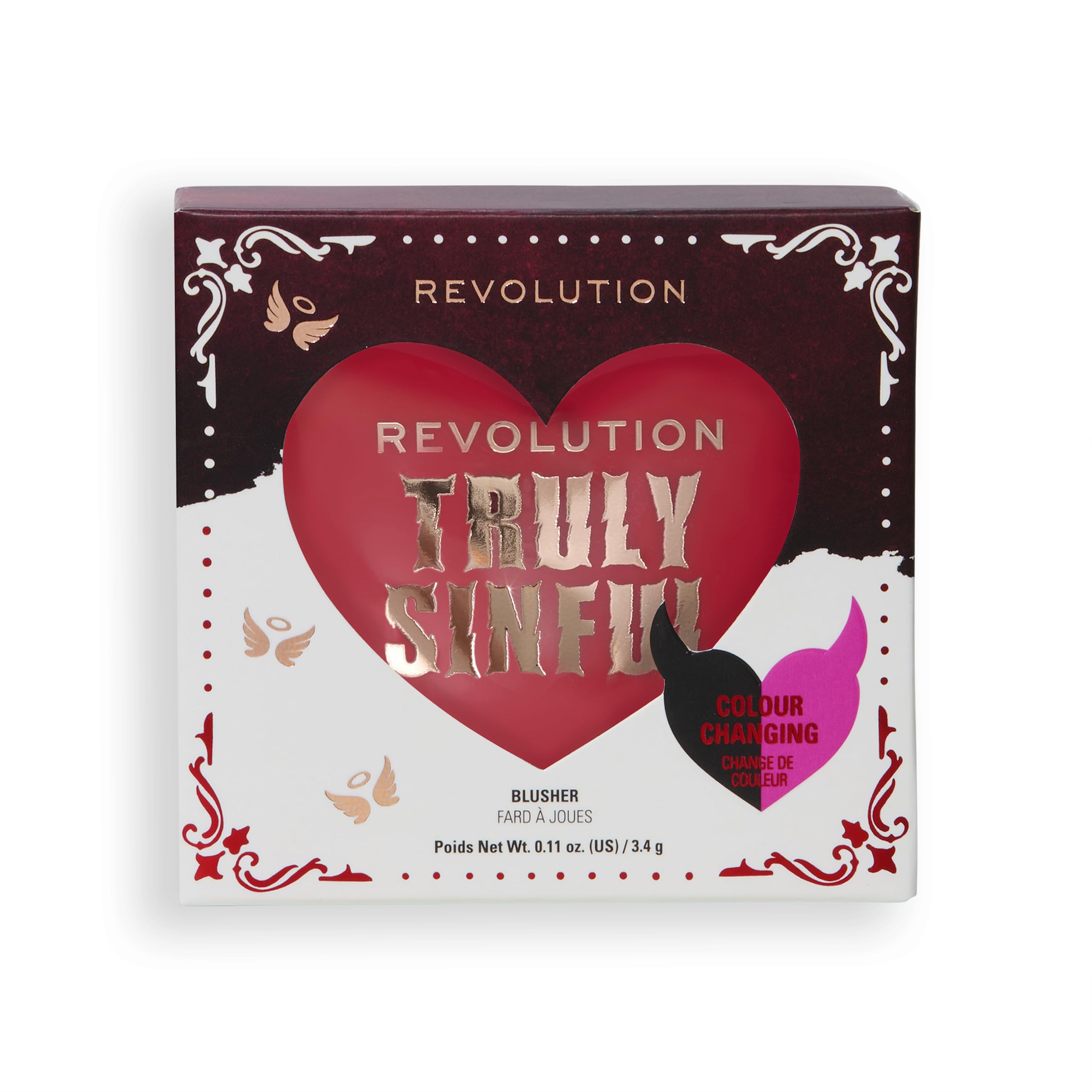 Revolution Beauty Truly Sinful PH Balm Blush, Halloween Face Costume Blush & Makeup - Image 4