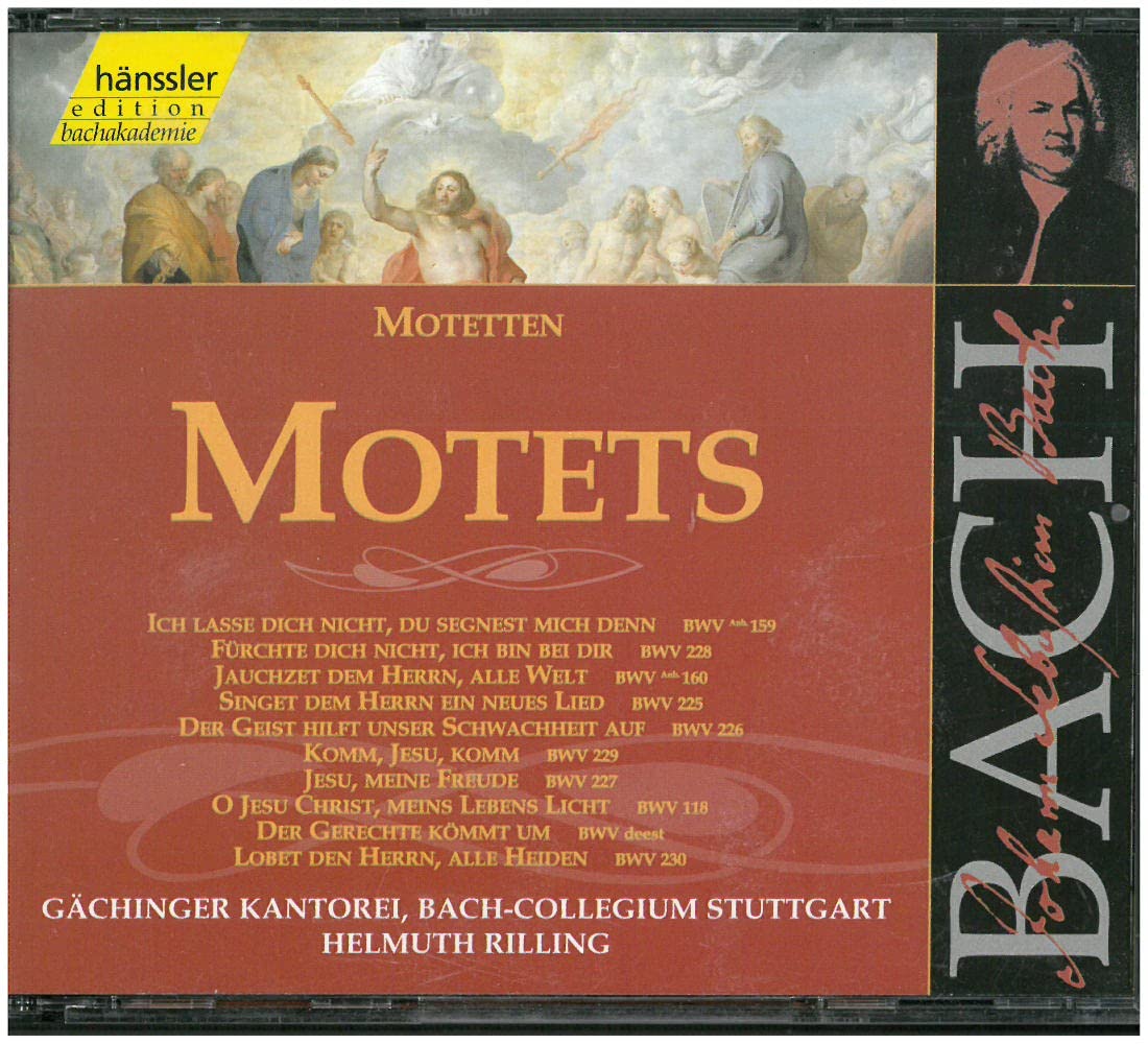 Bach: Motets (Edition Bachakademie Vol 69) /Rilling