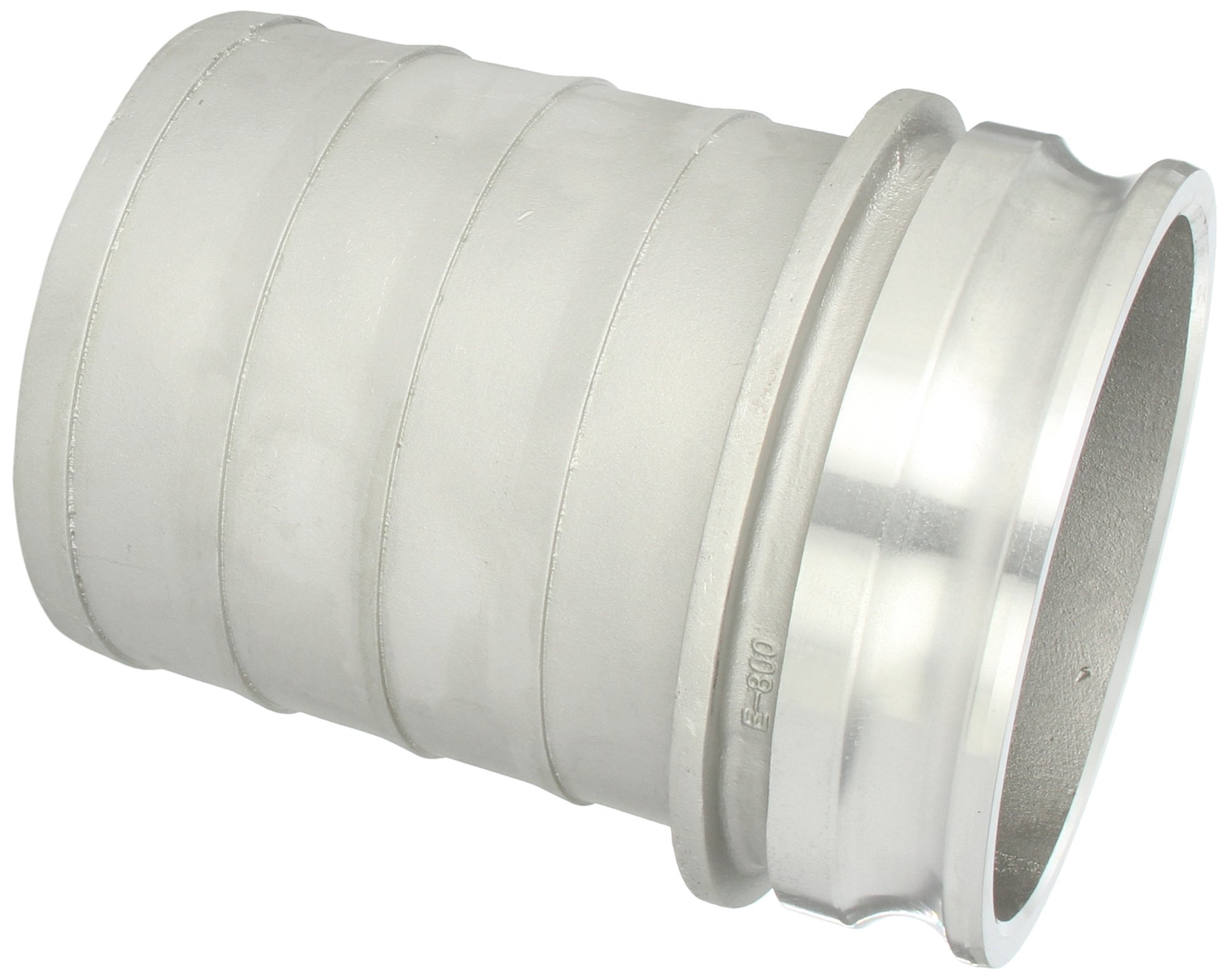 Dixon 801-E-AL Aluminum 356T6 Boss-Lock Type E Cam and Groove Hose Fitting, 8