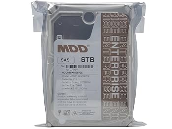 Amazon.com: MDD MAXDIGITALDATA 6TB 7200RPM 128MB Cache SAS