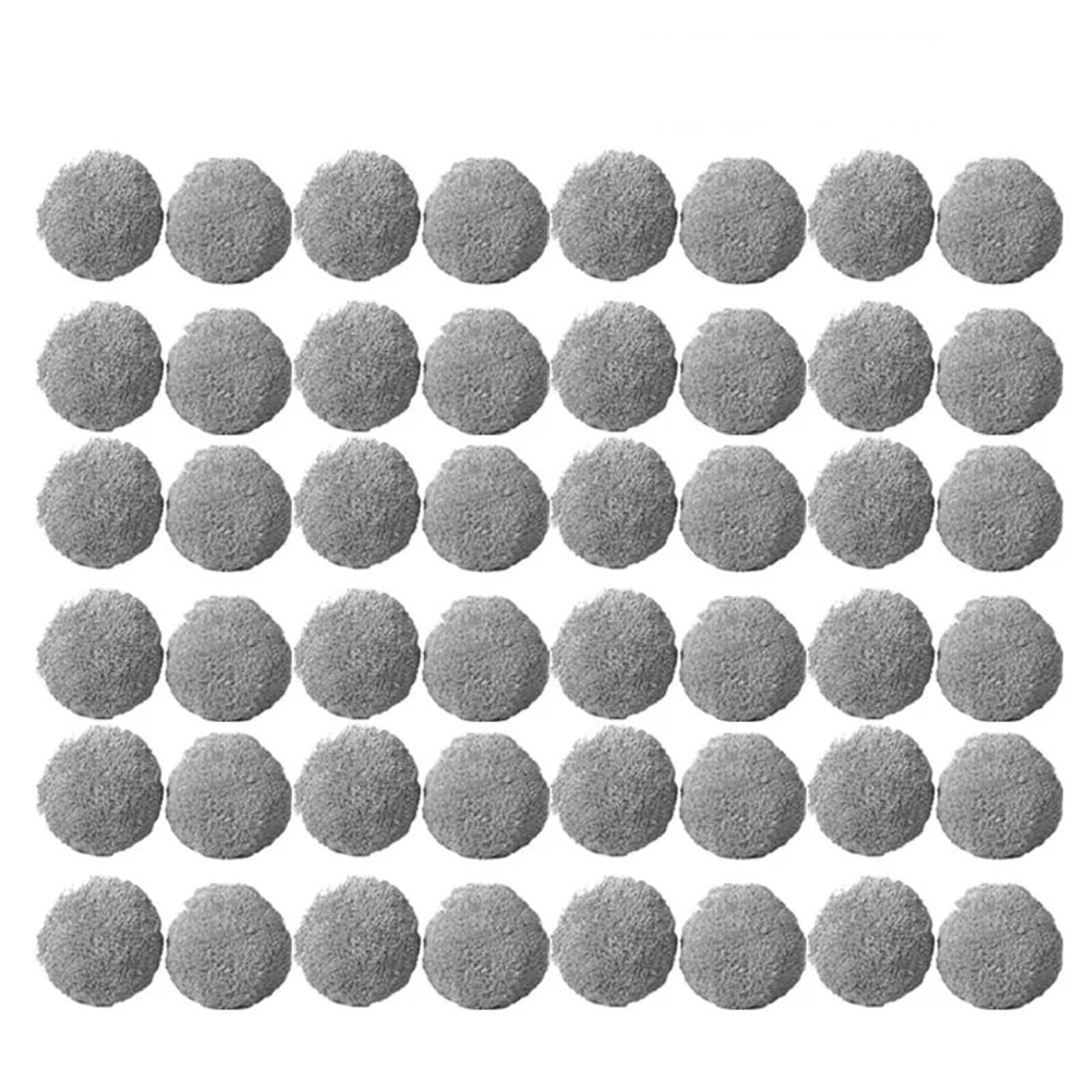 Universal-Rundwischer for Fensterputzroboter, kompatibel mit Purerobo W-R3S-Zubehör, Reinigungstuch, kompatibel mit Hobot 168 188 Weeper Tuch-Staubsaugerteil(48pcs)