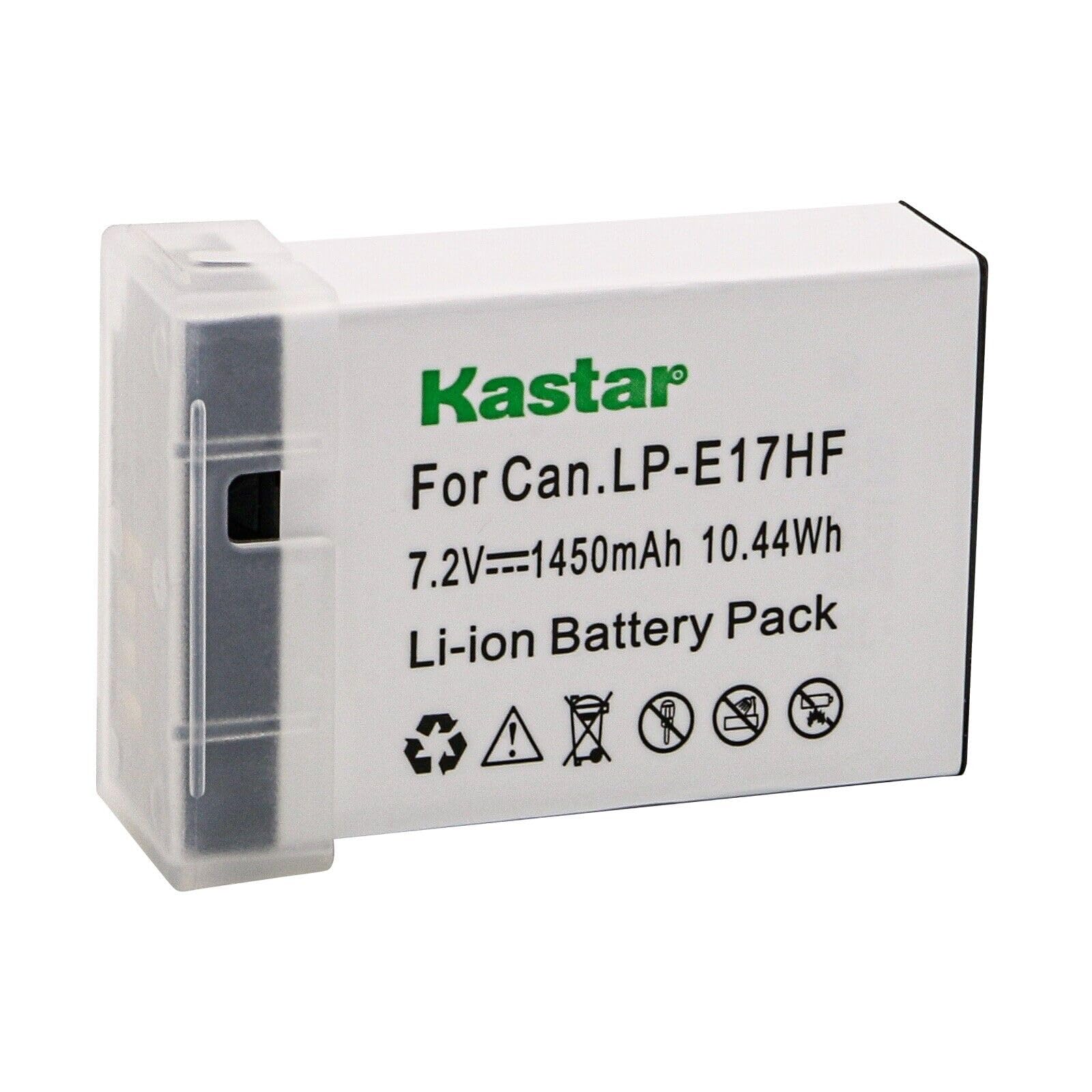 [Fully Decoded] Kastar 1-Pack LP-E17HF Battery Replacement for Canon LP-E17 LP-E17H 9967B02 Battery, LC-E17 LC-E17E Charger, Canon EOS RP EOS R8 EOS