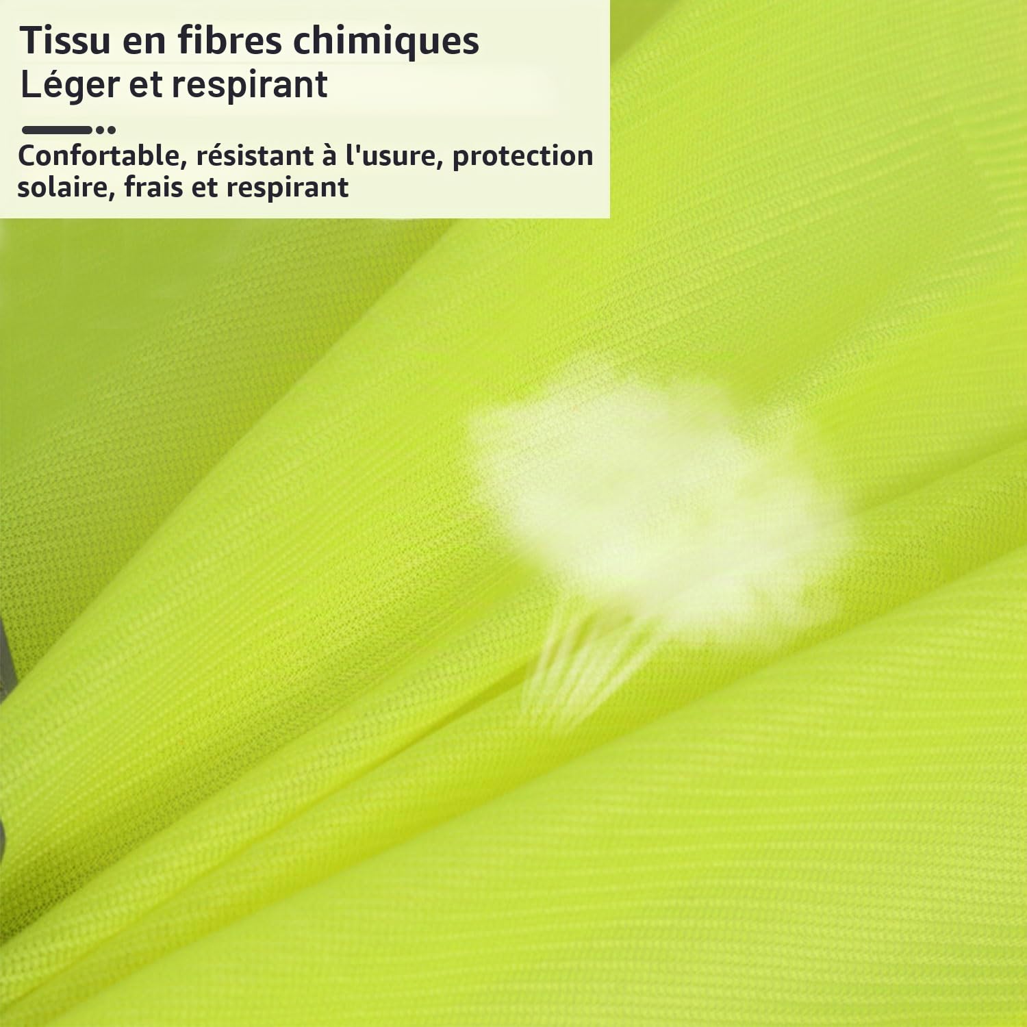 Gilet de Sécurité,10 PCS Jaune Gilet de Sécurité Réfléchissant, Gilet Haute Visibilité Fluo Reflechissant Homme Femme,Taille Universelle, Réfléchissant à 360°,pour Conducteurs Travailleurs Unisexe