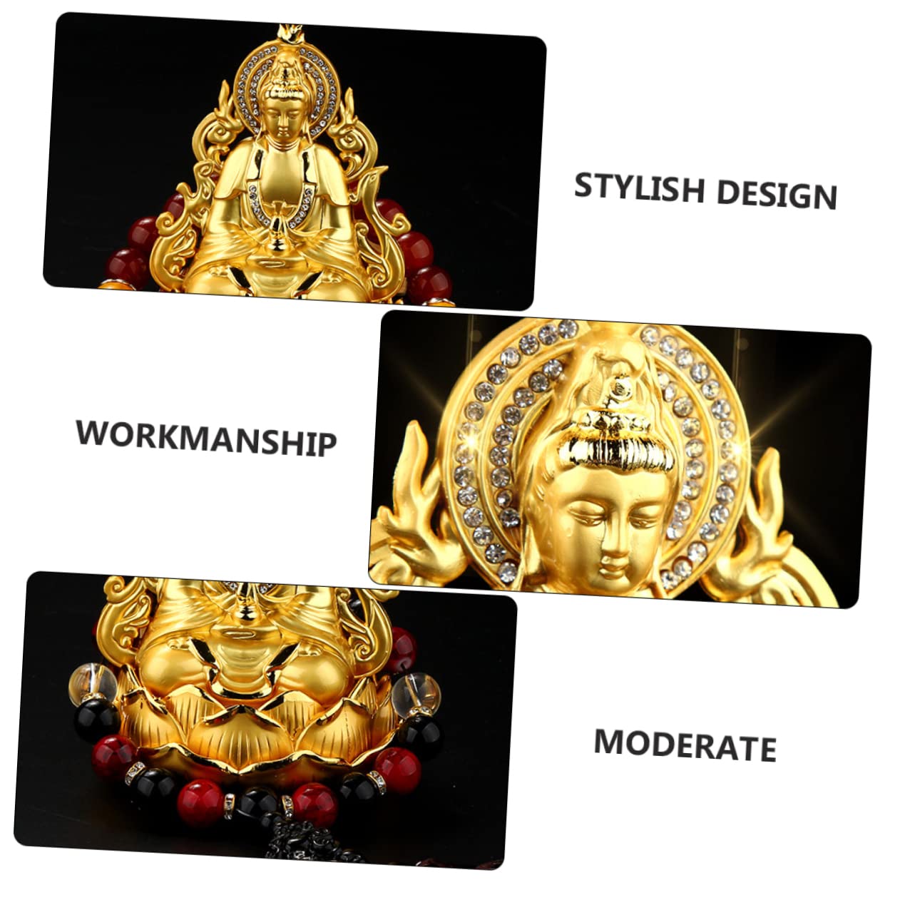 Alipis Diffusore Auto Profumo in Lega Oro Design Elegante e Dimensioni Compatte per Purificare L'aria, Decorazione Raffinata per Interni Auto