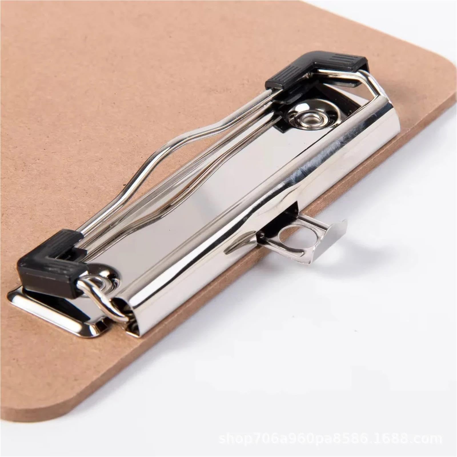 Portablocco 3 clip for carta in legno A3 A4 B5