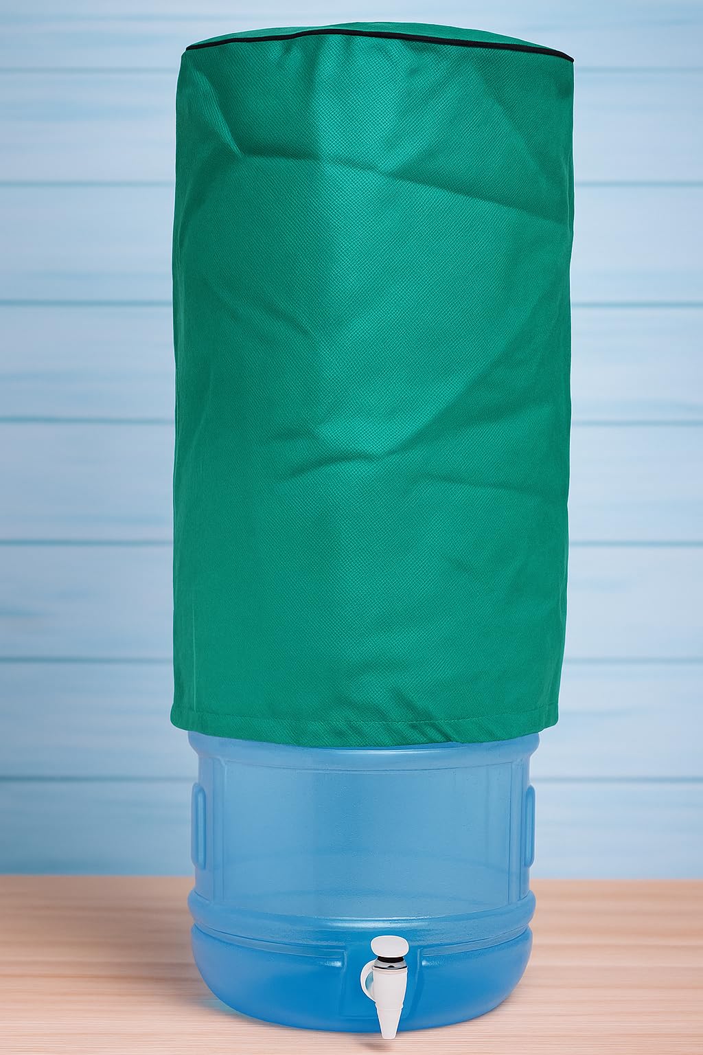 Pack of 2 Premium Water Dispenser Bottle Covers – Dustproof, Washable & Durable Fabric Protector for 20L/25L Bottles – Home & Office Use (Blue/Black/Green)-image-40