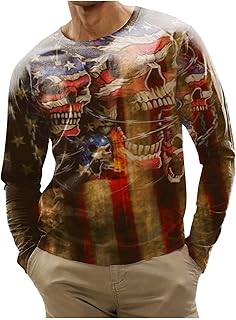 Men's Classic Stylish Vintage Pullover Novelty Personalised Tops Regular Custom Sweatshirt Stretch Oversize Jumper Baggy Long Sleeve Shirt Y2k Top Blouse