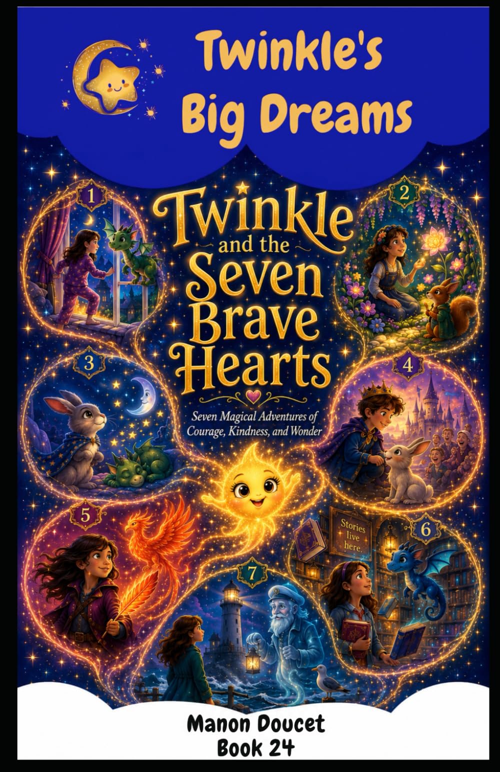 Twinkle and the Seven Brave Hearts: Seven Magical Adventures of Courage, Kindness and Wonder (Twinkle's Big Dreams)