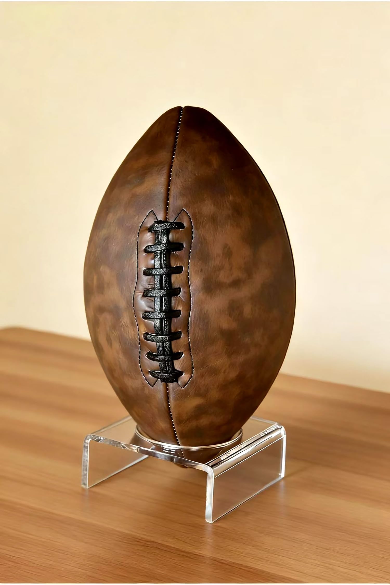 Soporte de acrílico transparente para fútbol, soporte de exhibición de 5 mm de grosor para baloncesto, voleibol, pelota de fútbol y otros recuerdos deportivos para decoración del hogar