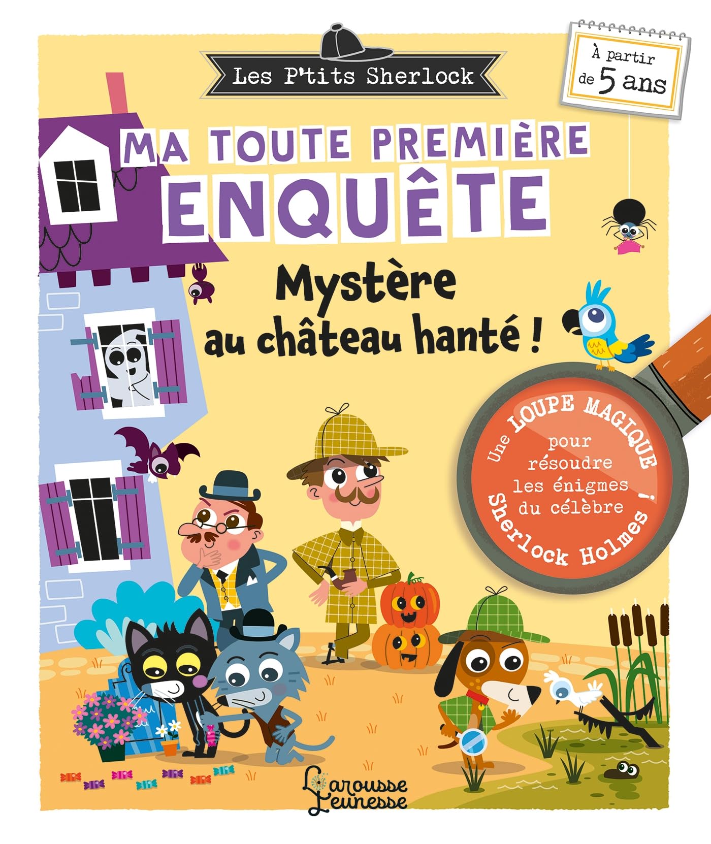 Ma toute première enquête - Mystère au château hanté !: Mystère au château hanté - Avec 1 loupe magique