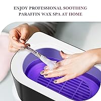 Vista 4 de KARITE Recambios de cera de parafina, paquete de 10 bloques de perlas de cera de parafina perfumada de lavanda para baño de parafina, repuestos