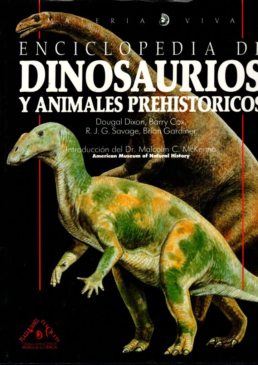 Enciclopedia de dinosaurios y animales prehistoricos