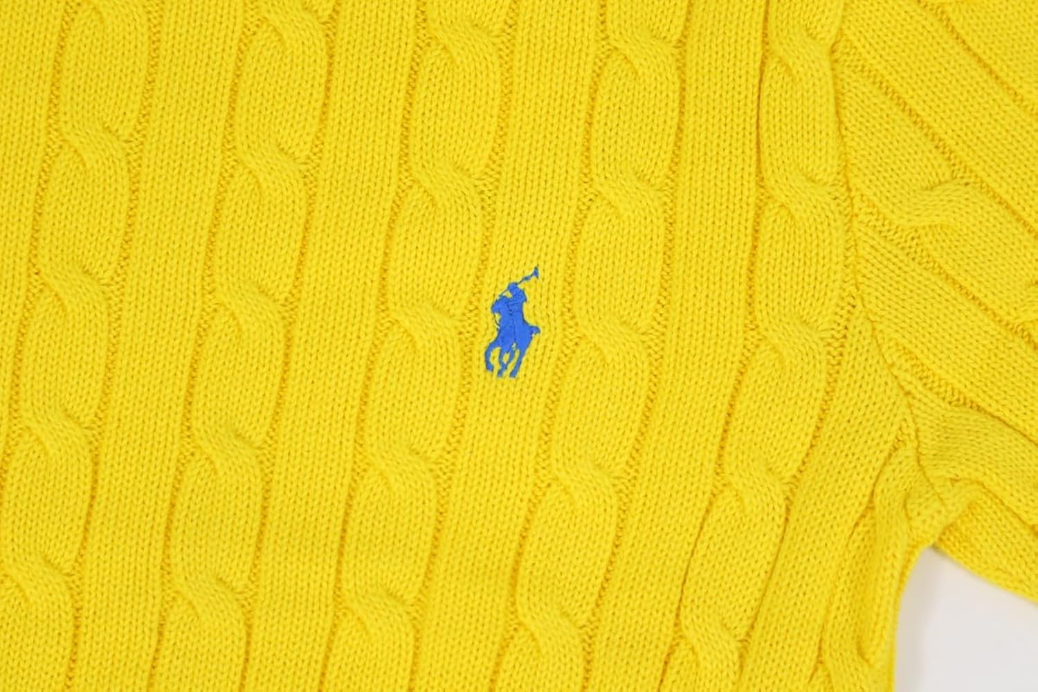 POLO BCS 半袖ニット きいろ Amazon | (ポロ ラルフローレン) POLO Ralph Lauren レディース