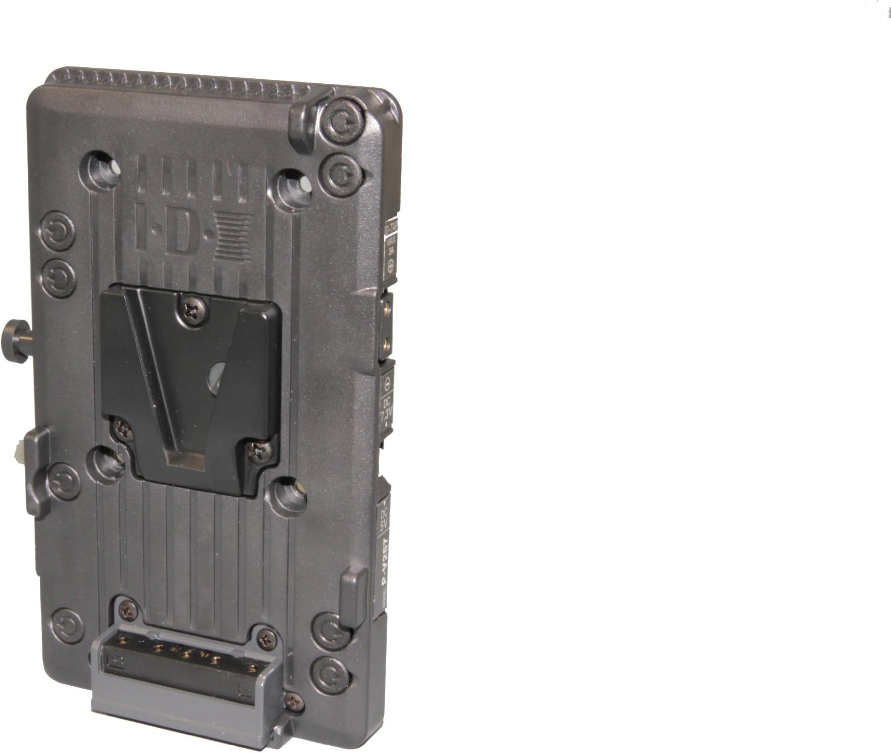 IDX P-V257 ENDURA V-Mount Plate (Converts 5V/7.3V from 12V) with 2 Pin D-Tap DC Out & Digi-View