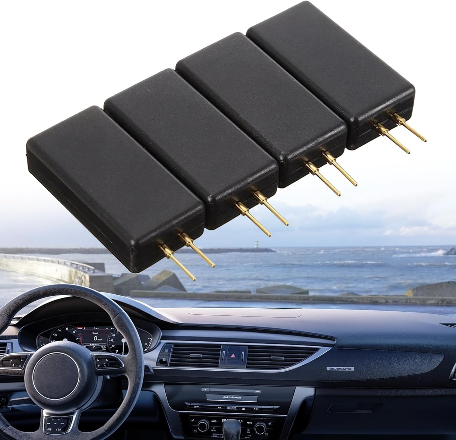4PCS Car Airbag Bypass Resistor, Universal Airbag Simulator Tester