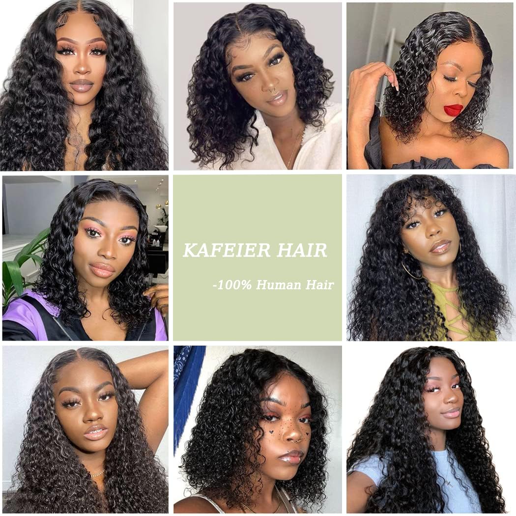 2x6 Deep Wave Closure Brazilian 100% Unprocessed Human Virgin Hair Deep Wave Hd 2x6 Lace Closure Natural Hairline With Baby Hair Wet And Wavy Color Black 16 Inch