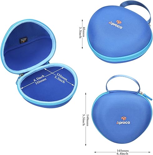 Miniatura 6 de Aproca Funda para audífonos para niños compatible con auriculares Bluetooth iClever BTH12  HS19  BTH26 para niños, bolsa rígida de almacenamiento,