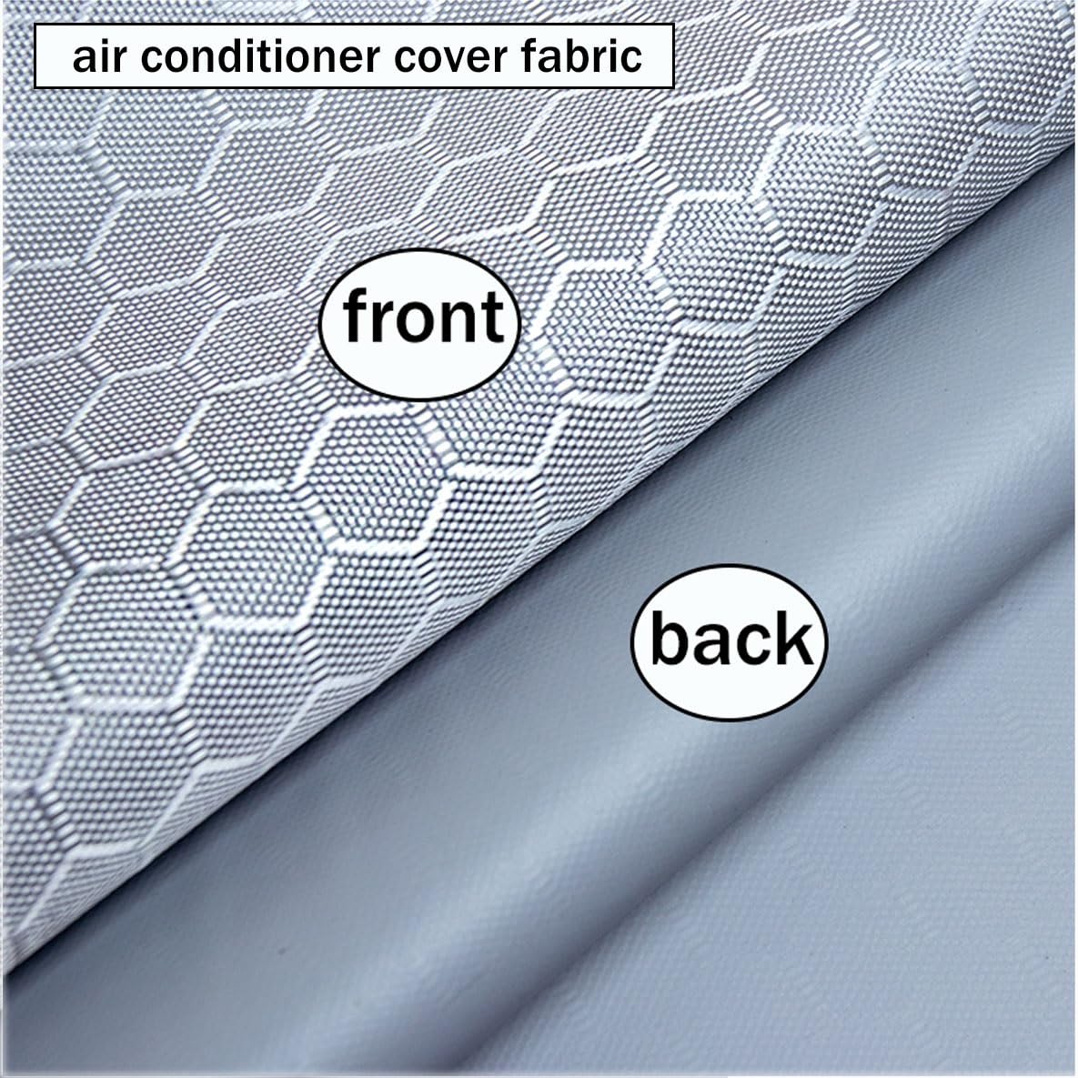 Bache de Protection, Housse Anti-poussière Pour Unité Extérieure De Climatiseur, Équipement Et Machine, Housse De Protection En Tissu Oxford Tout Compris, Housse Universelle Imperméable Pour Climatise