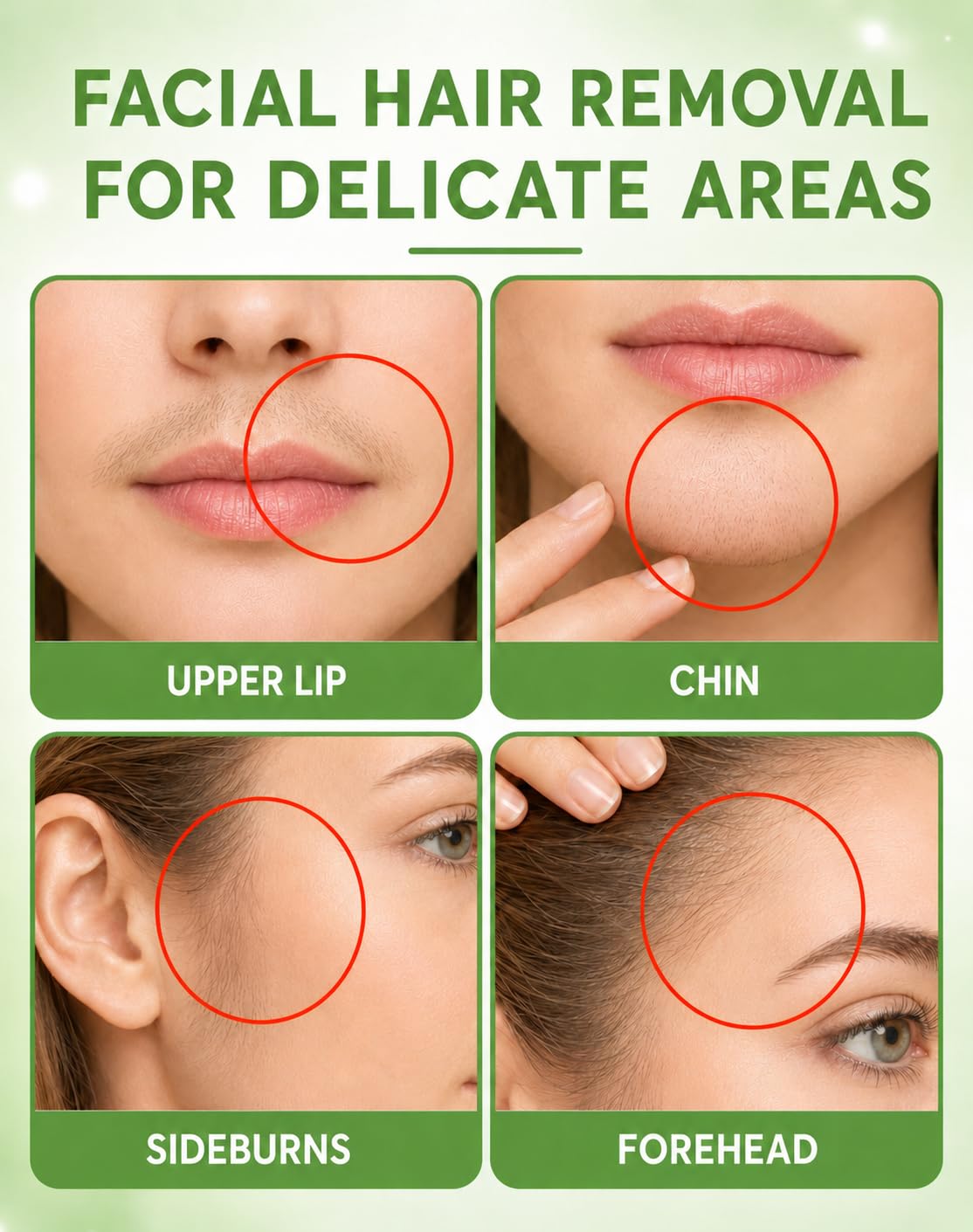 5-Minute Facial Hair Removal - Painless & Smooth! -2