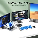 eKL USB 3.0 Switch 4 Computers Sharing 4 USB Peripheral Devices Switcher Hub for PC Laptop Mouse Keyboard Scanner Printer with 3.5mm Headphone Jack and One Button Swapping
