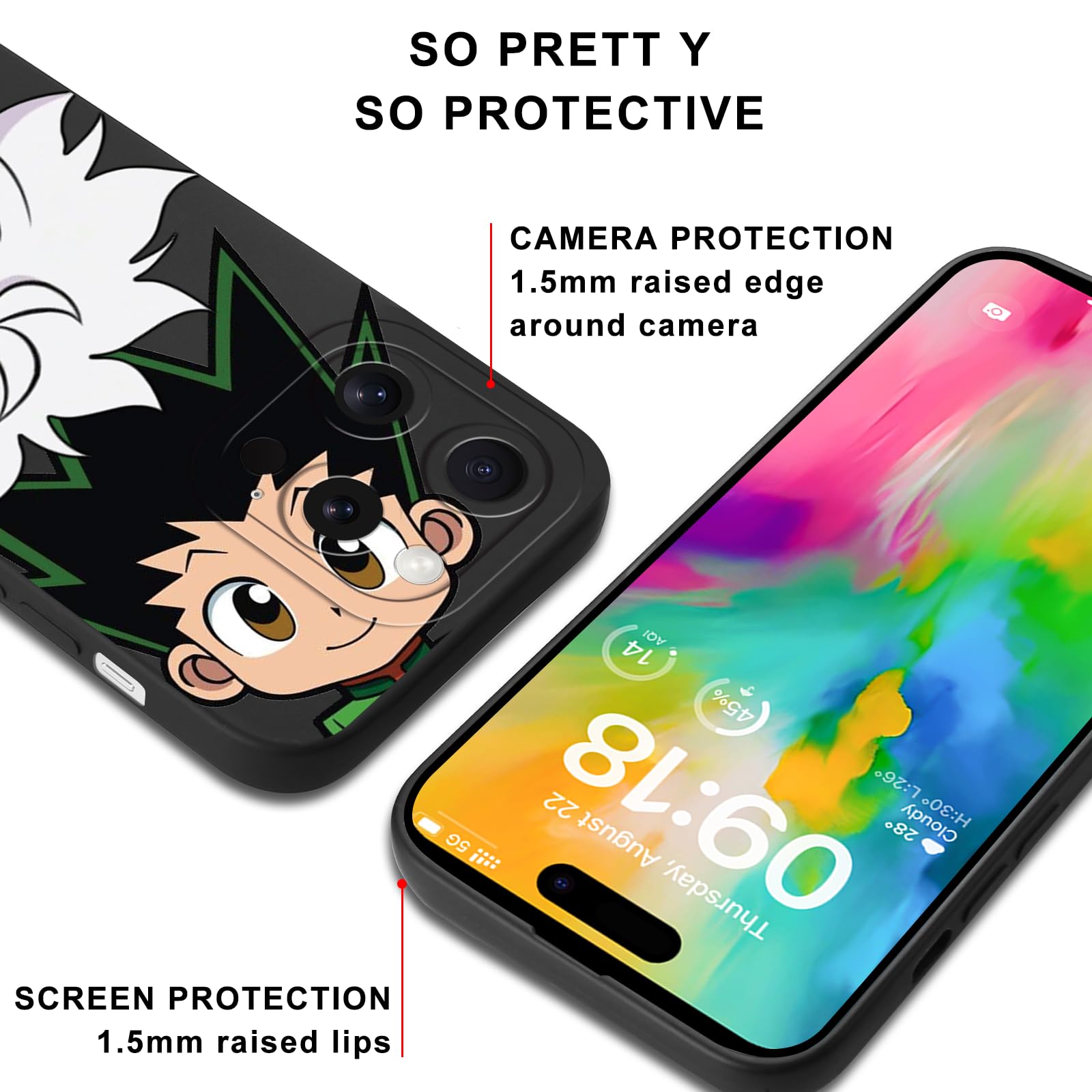 Cokitec Coque Renforcée Pour Xiaomi Redmi Note 13 Pro 5G Manga Naruto Sasuke Itachi