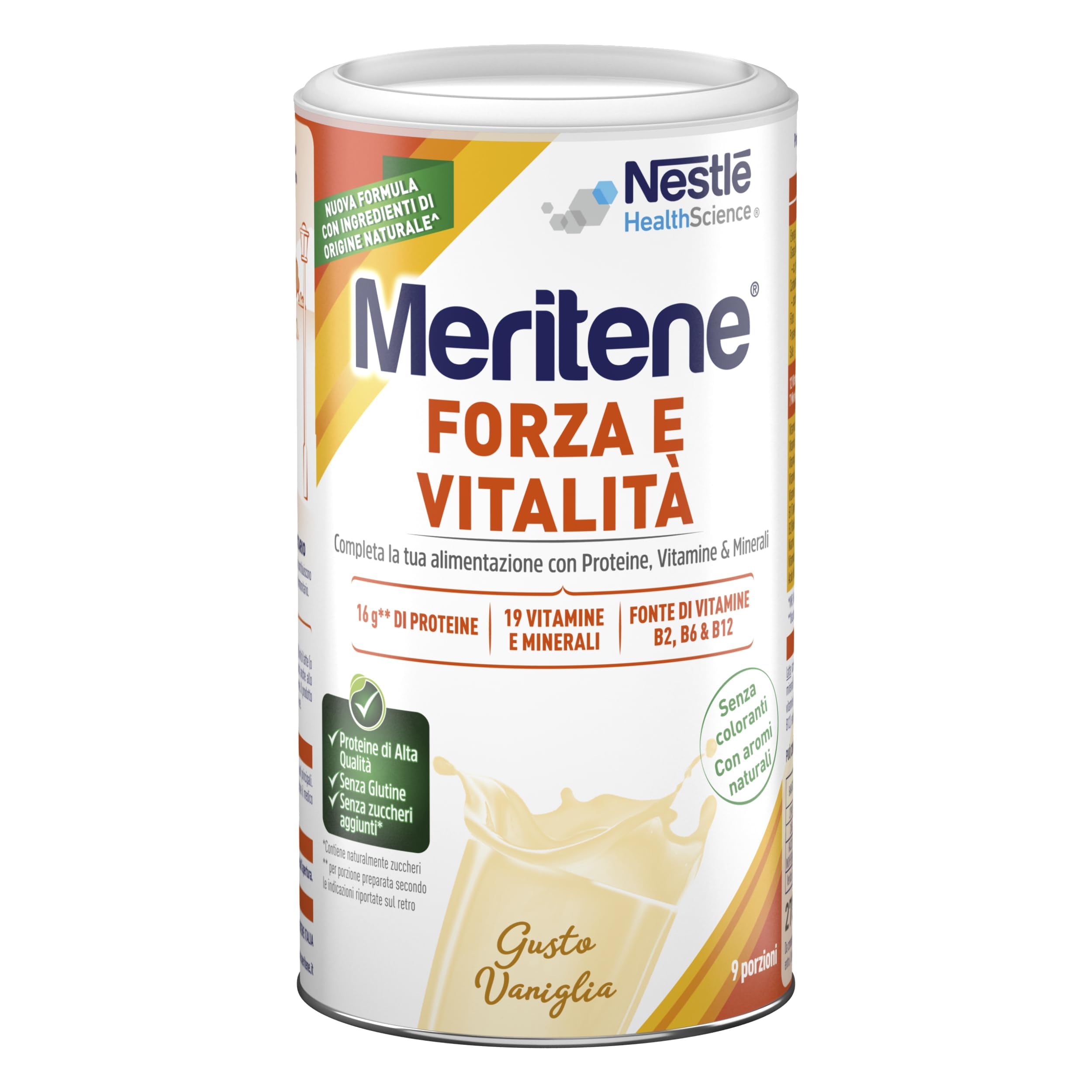 Meritene Forza & Vitalità gusto Vaniglia integratore alimentare in Polvere 270g