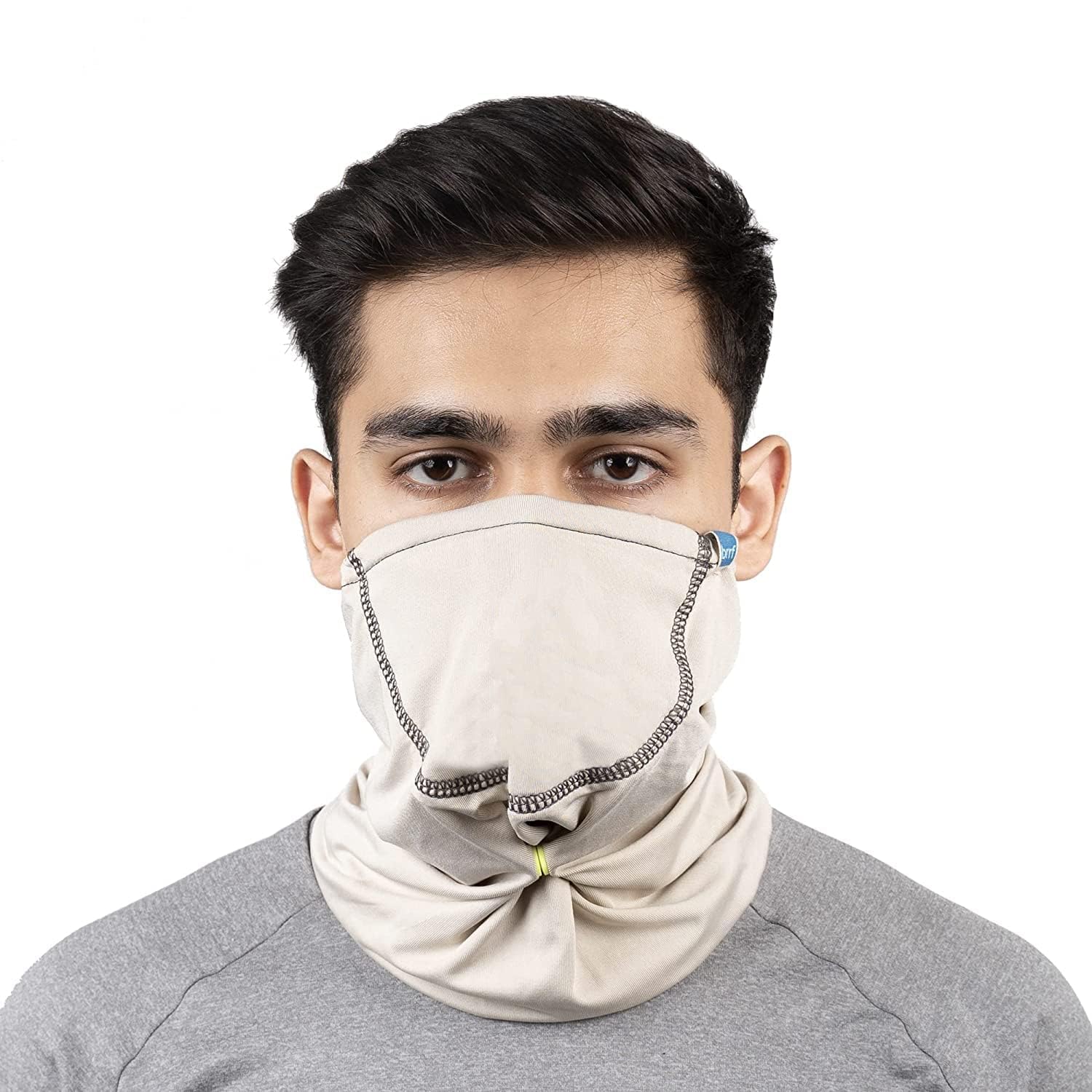 Gaiter Mask with Inbuilt Filter, Adjustable Cord, Multi-Purpose Usage, Breathable Fabric, Reusable, 30 + UPF Sun Protection-image-13