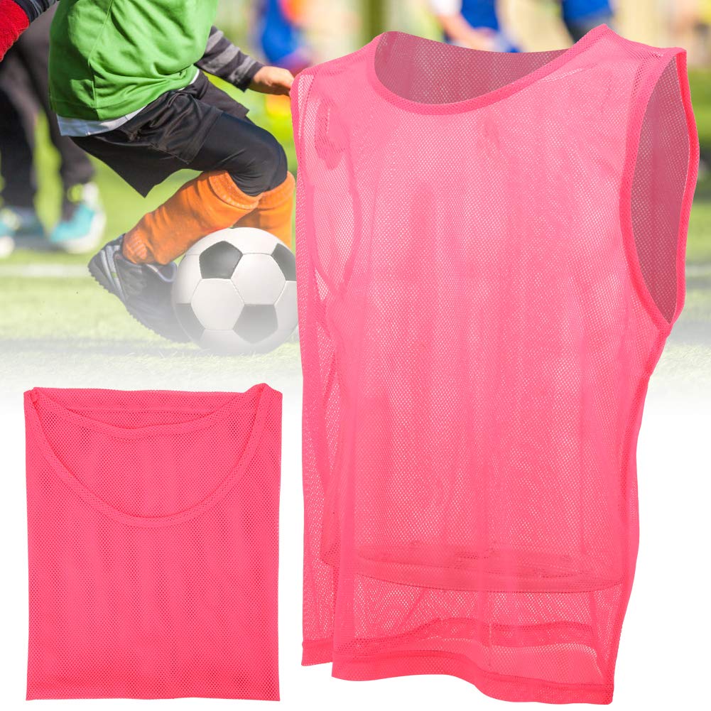 Alomejor 12pcs Lot Gilets Dentraînement De Football Chasuble Gilet De