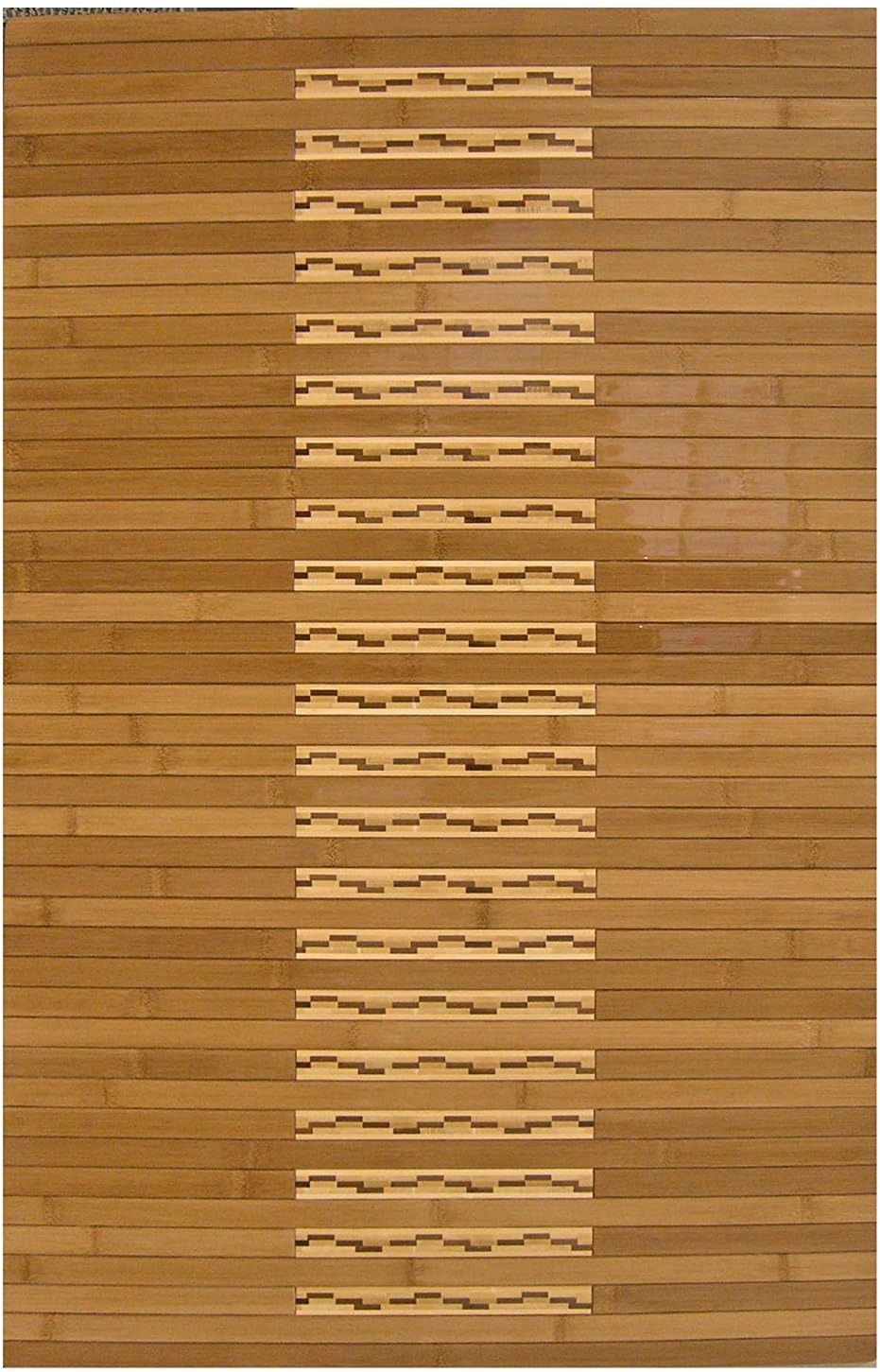 Anji Mountain Natural Fiber Kitchen and Bath Mat, Natural, 20 x 32-Inch