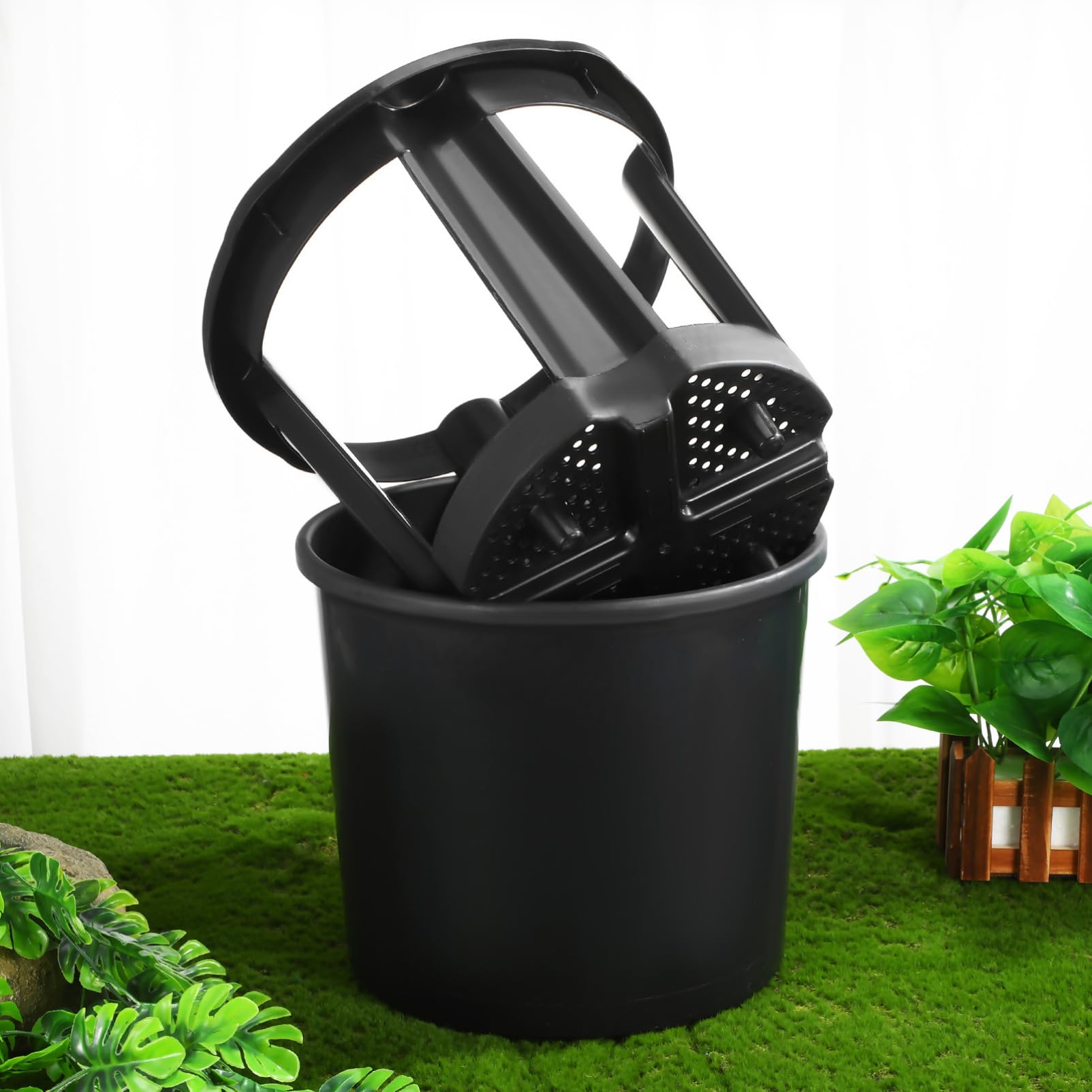 BESTonZON 1 Satz Kartoffel Anbau Praktischer Pflanzbehälter für Süßkartoffeln Atmungsaktiver Kartoffeltopf für Garten und Balkon Durchmesser
