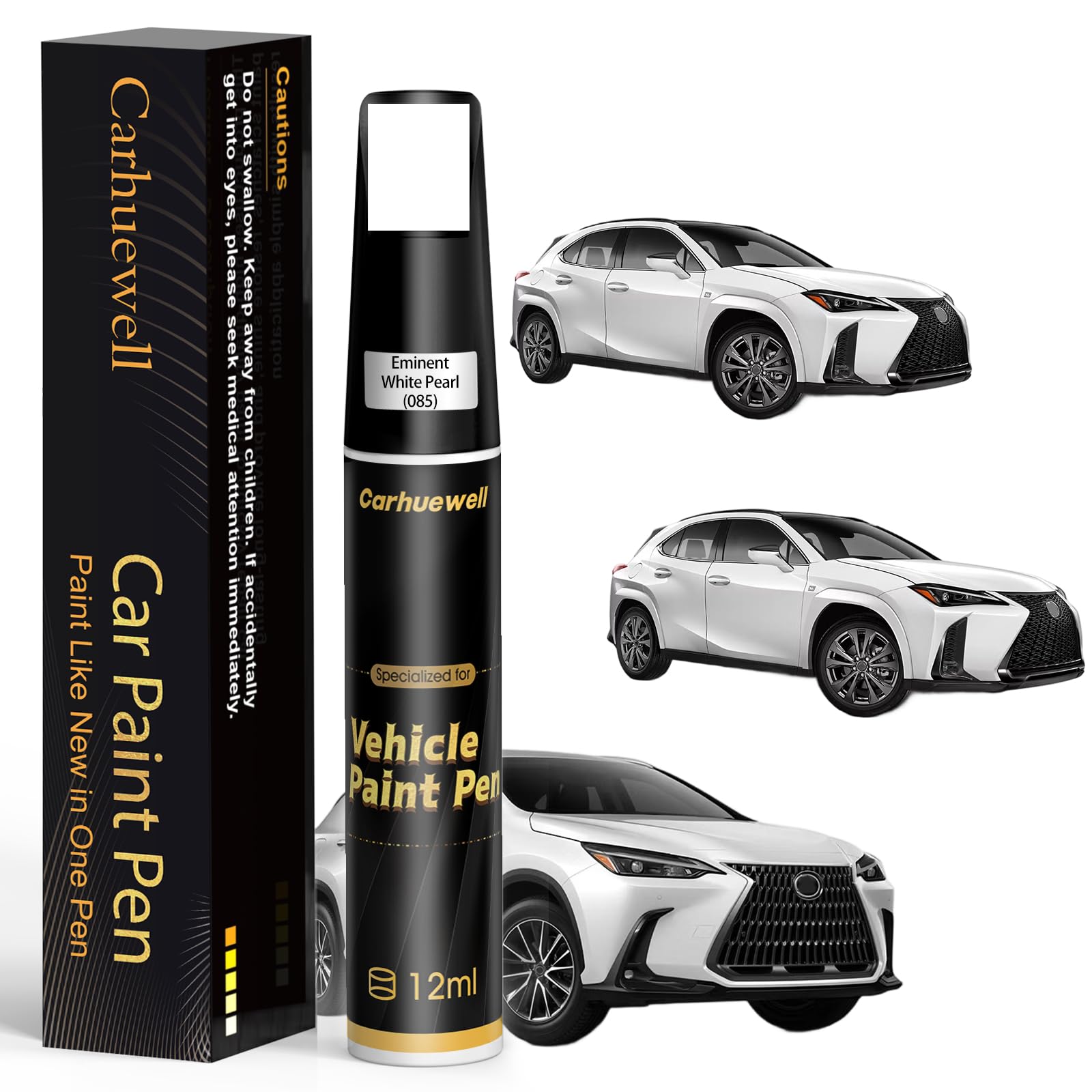 Amazon.com: (085) Eminent White Pearl Touch Up Paint Compatible