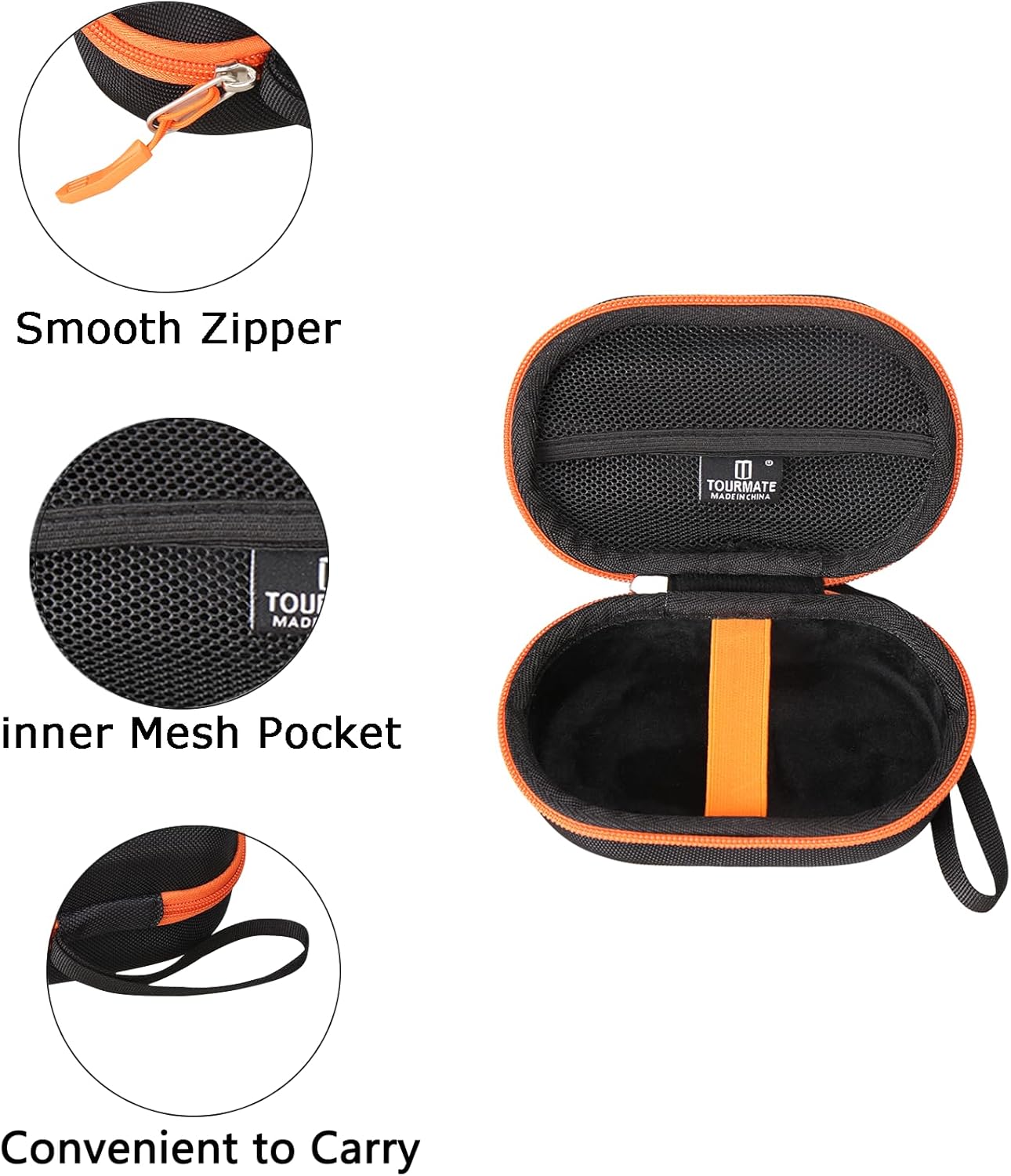 Storage Case for Glorious/TMKB Falcon M1SE/HyperX Gaming Wireless Mouse, Model O/D RGB Mouse with Lights Hard Travel Case, Protective Carrying Storage Bag(Only Box) - Image 5