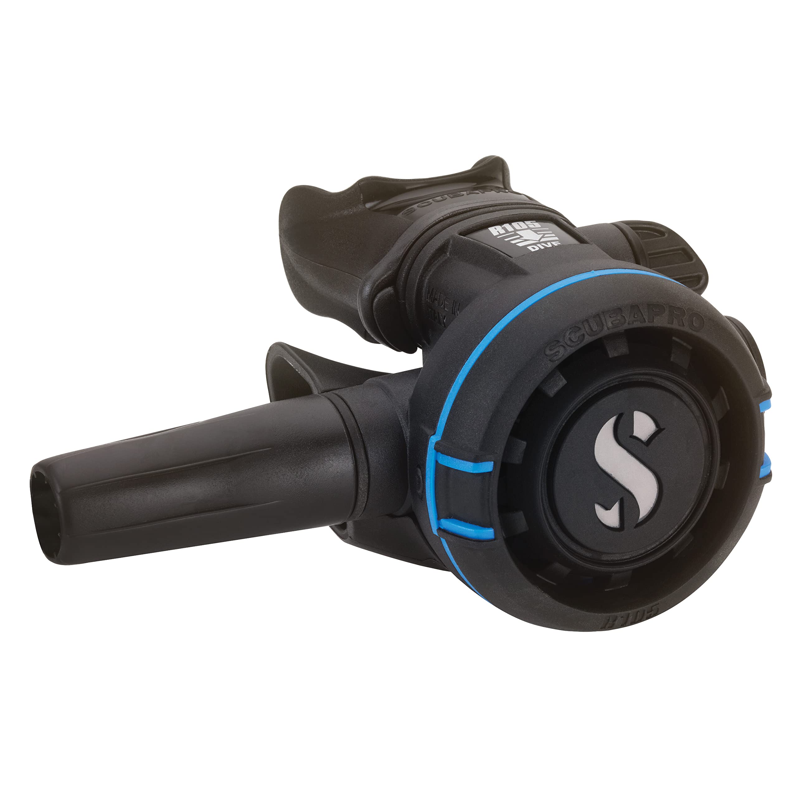 SCUBAPRO MK11 EVO DIN 300/R105 - Sistema regulador de Buceo, diafragma equilibrado Compacto de Primera Etapa y Segunda Etapa con válvula clásica descendente