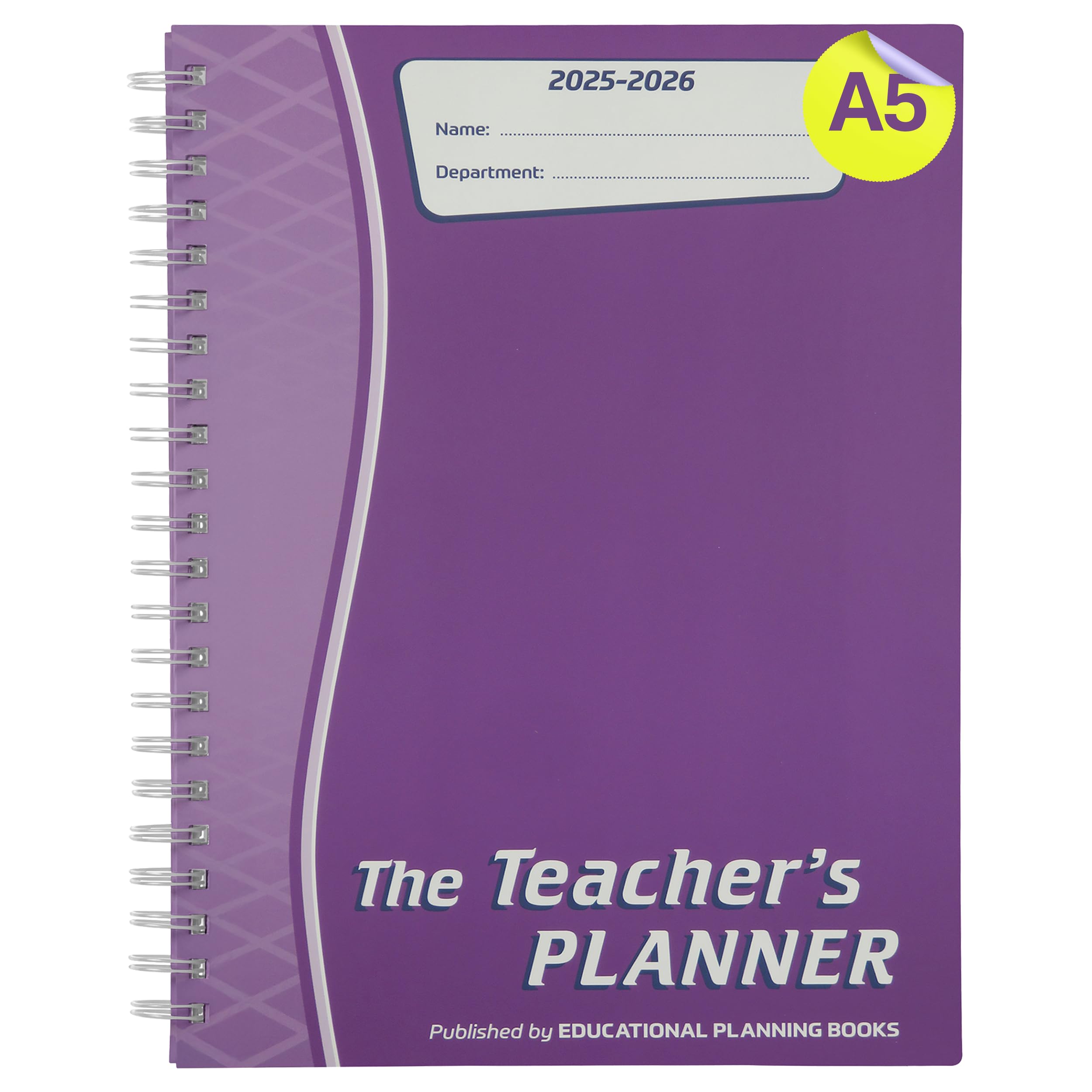 The Teacher's Planner 2023-24: A5, Purple, 6 Period (TP9-P)