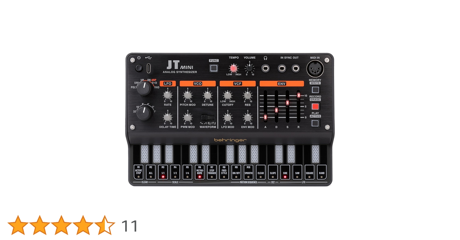 Amazon.co.jp: Behringer JTミニポリフォニック3音声アナログ