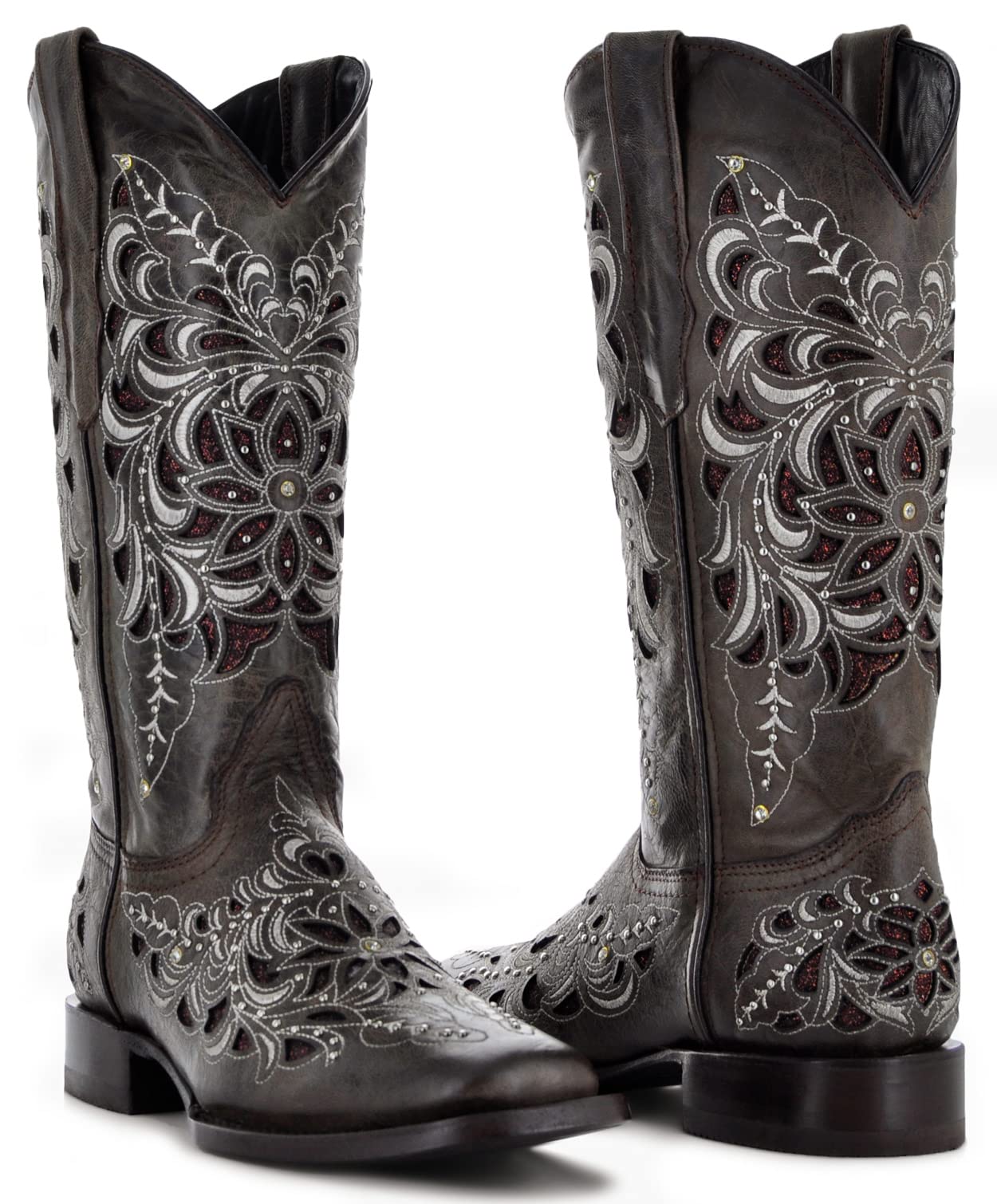 Soto BootsSoto Boots Inlay Cowboy Boots M50055