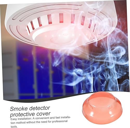 Miniatura 7 de Gadpiparty 10 piezas de cubierta de detector de cubierta protectora para cocinar y hornear evita falsas alarmas instalación rápida herramienta