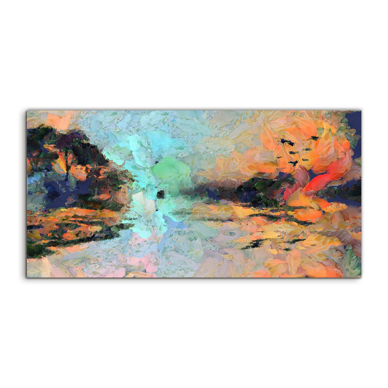 Image acrylique 100x50cm paysage mer décoration murale chambre et salon moderne - 8