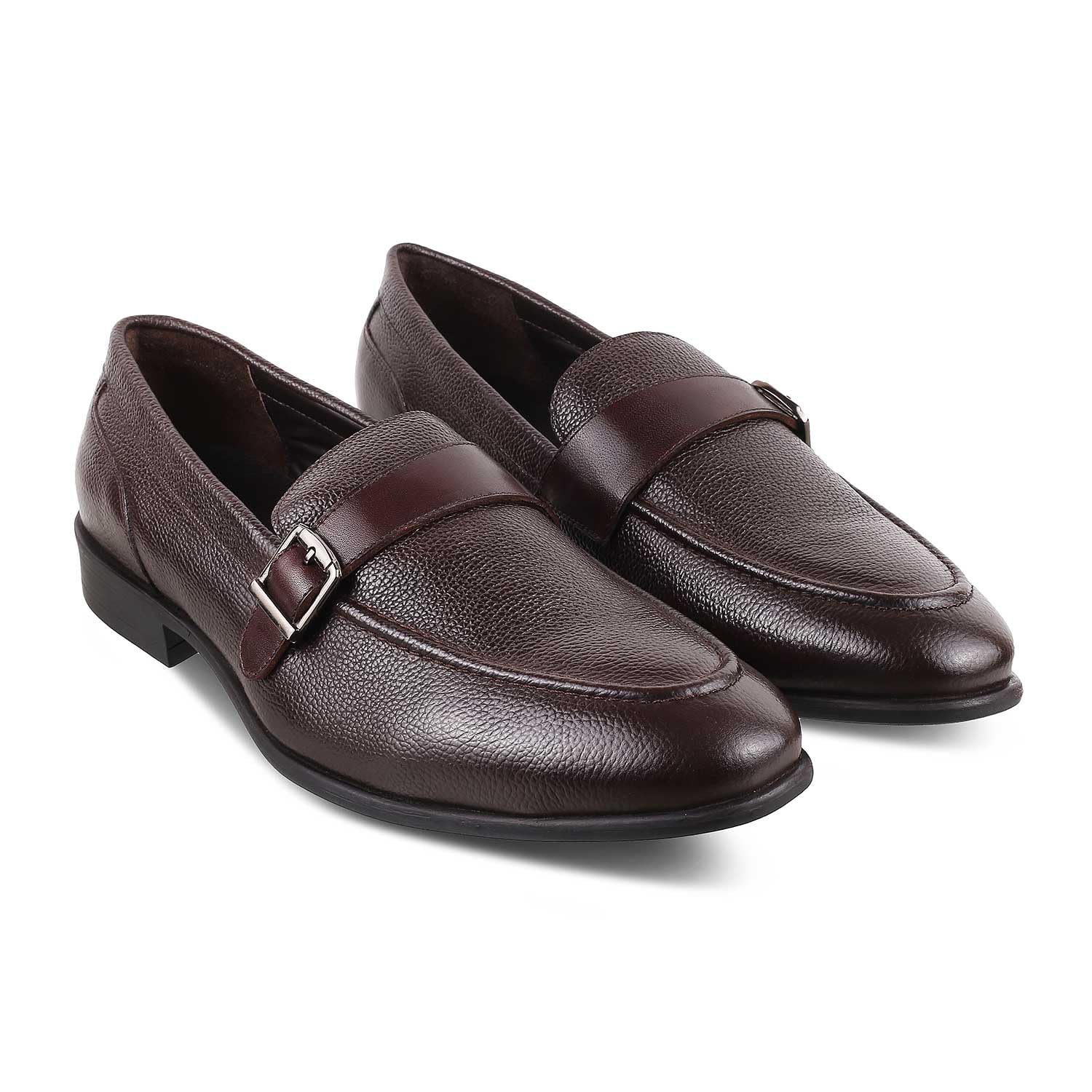 tresmode Heiden Brown Mens Leather Loafers - Elevate Your Formal Style with Premium Elegance|| Size (EU-41/UK-7) (B0CCYXRTZX) Amazon Price History, Amazon Price Tracker