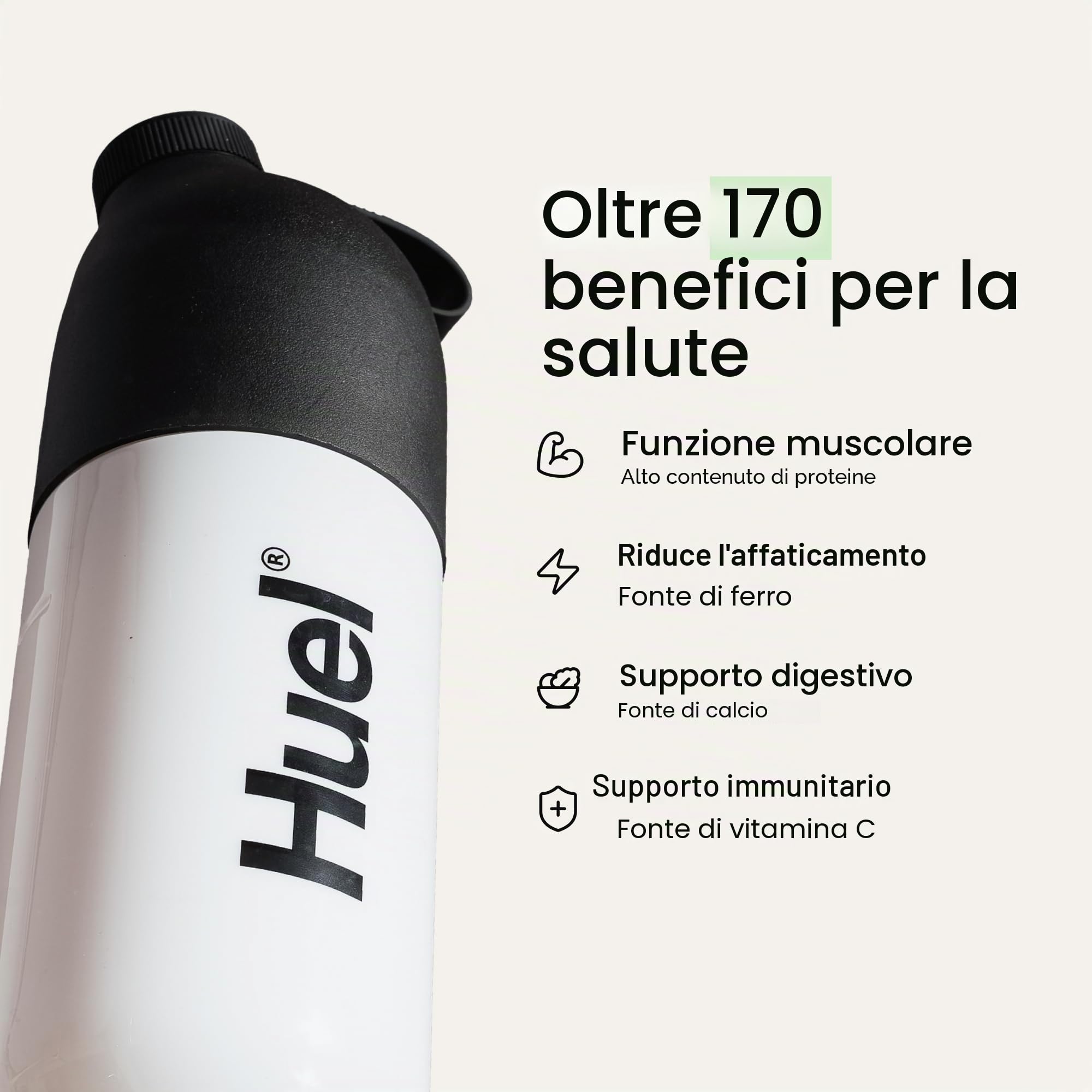 Huel Black Edition pasti e misurini ad alta proteina, vaniglia | 17 pasti/bustina - 40 g di proteine, ricco di vitamine, minerali e fibre, senza glutine