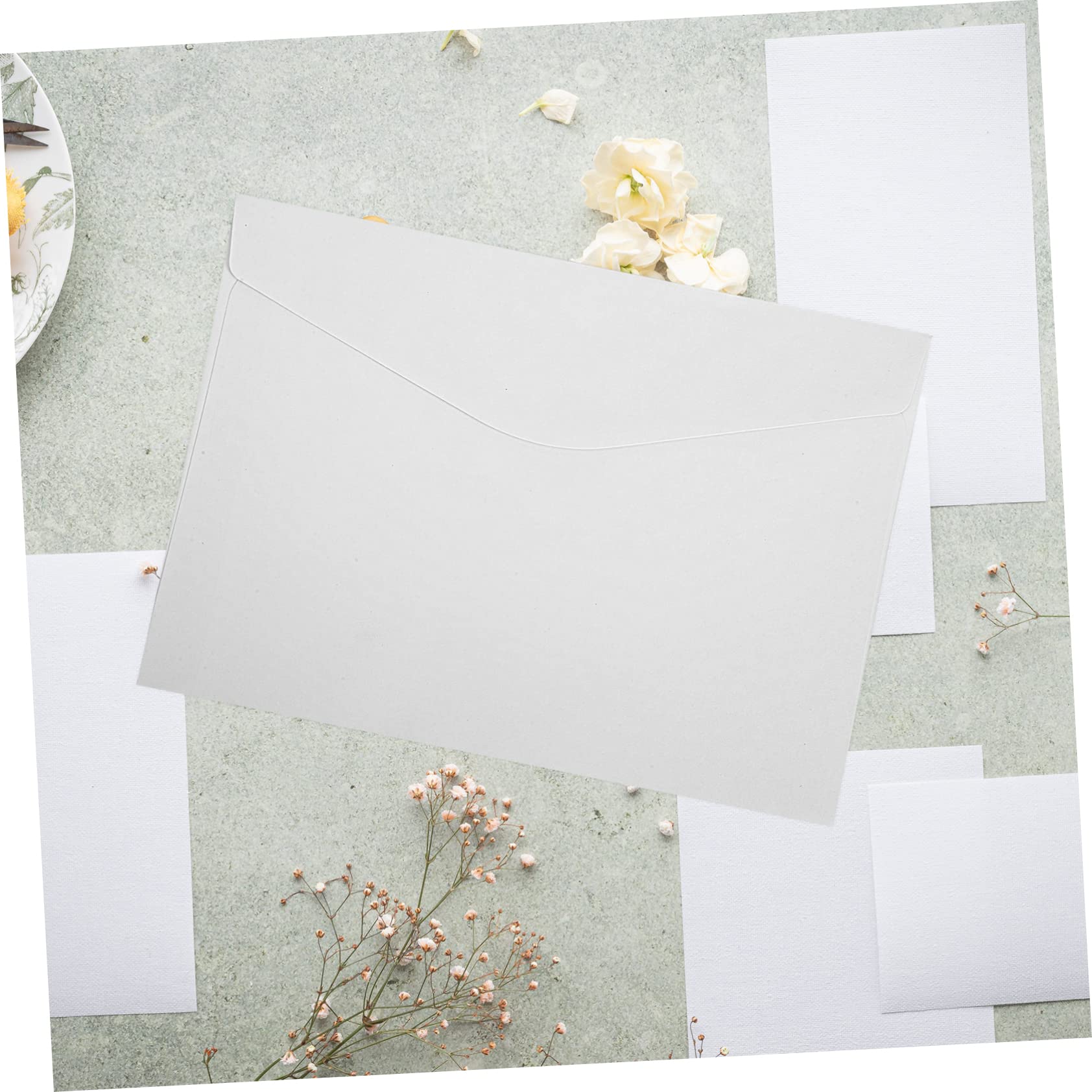 50pezzi Buste Kraft Per Matrimoniali e Biglietti Buste Per e Cerimonie Confezione