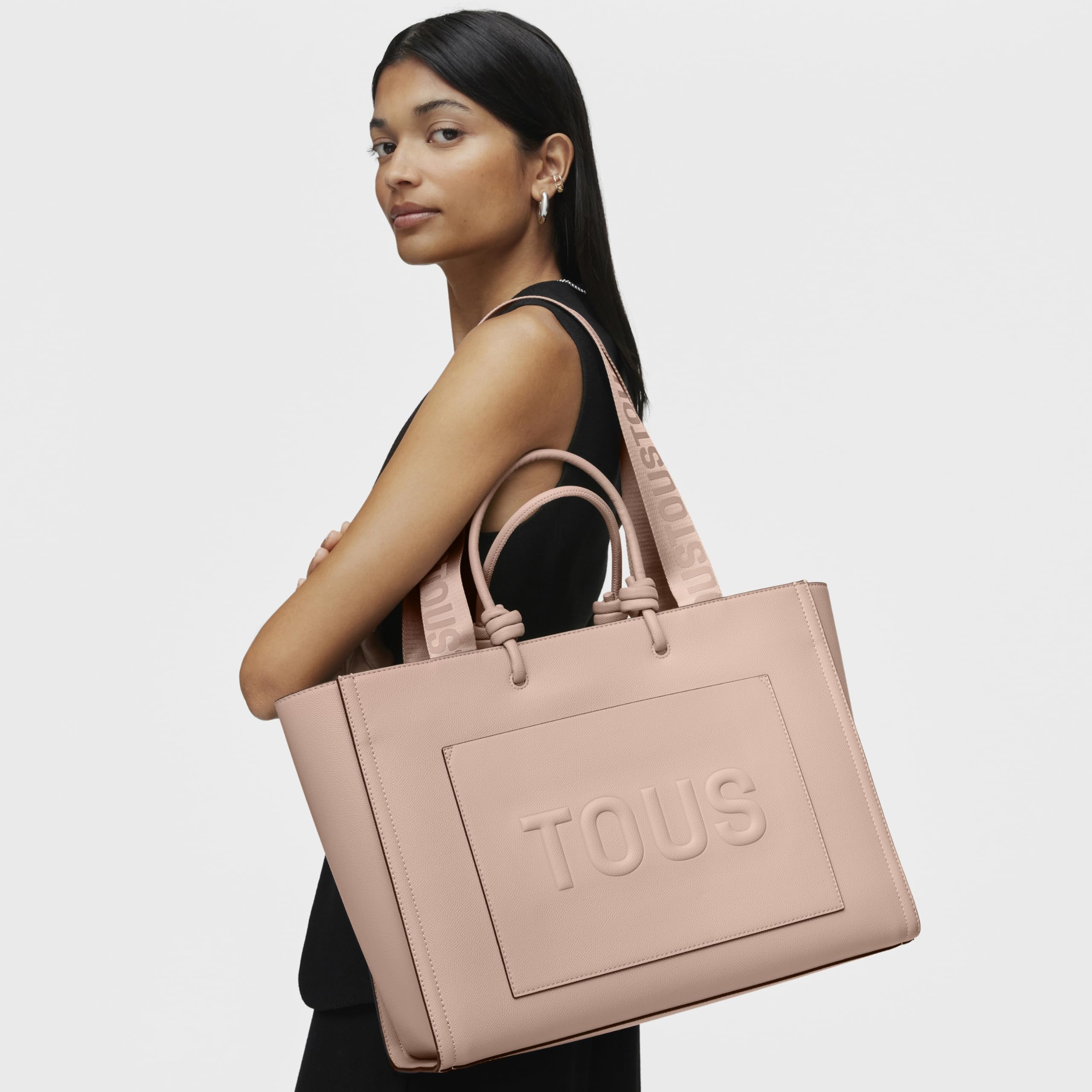 TOUS Damski Grande Topo Shopper Amaya Krecik New 395910104-012, wielokolorowy, wielokolorowa, jeden rozmiar