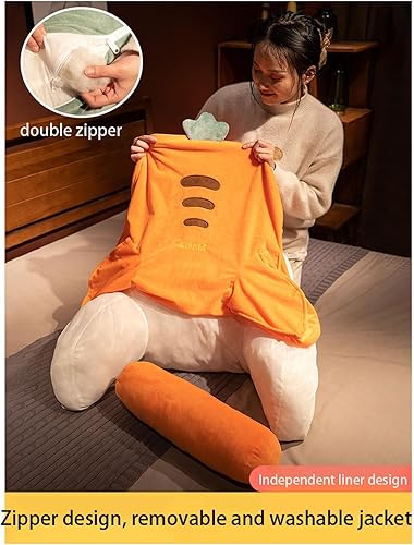 Miniatura 4 de ZIKGER Almohada de lectura para el suelo, colchón de cama, soporte de cuña, cojín de espalda lumbar para descanso, almohadas de respaldo, cabecero,