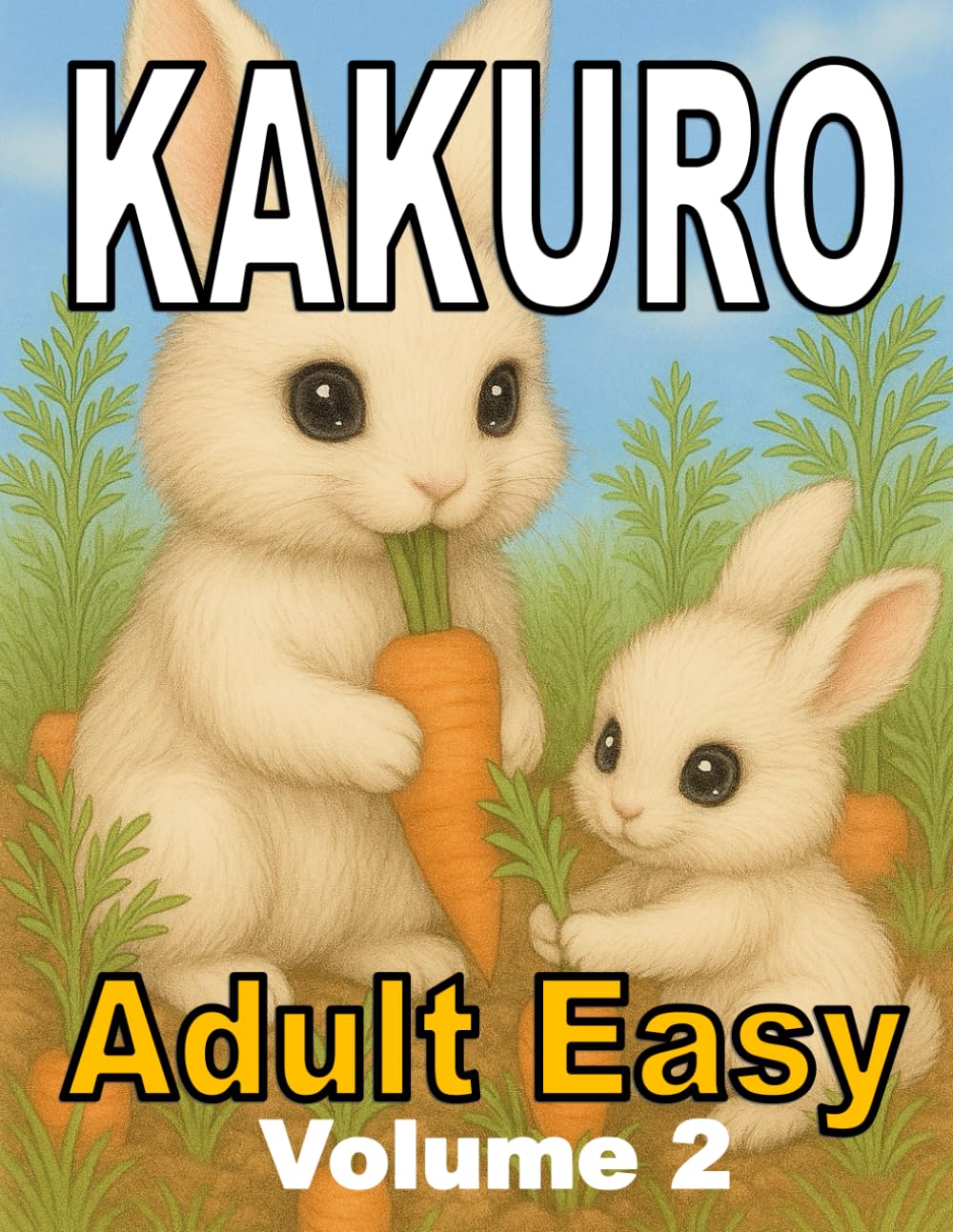 Kakuro Puzzle Book for Adults: Volume 2, Easy, Large puzzle grid. Puzzles and Solutions.