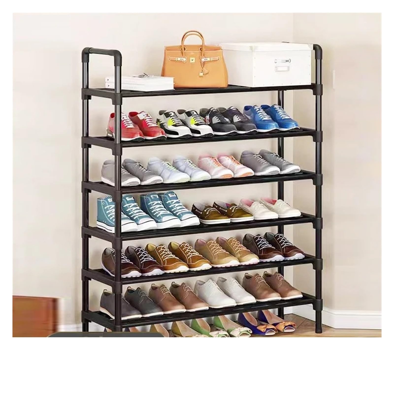 Meuble à chaussures gain de place pour couloir et dressing intérieur