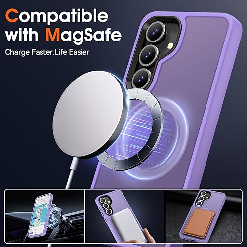 Vista 50 de Oterkin Funda transparente para Samsung Galaxy S24 Ultra, [20 veces antiamarilleamiento] S24 Ultra con 4 bolsas de aire integradas, protección