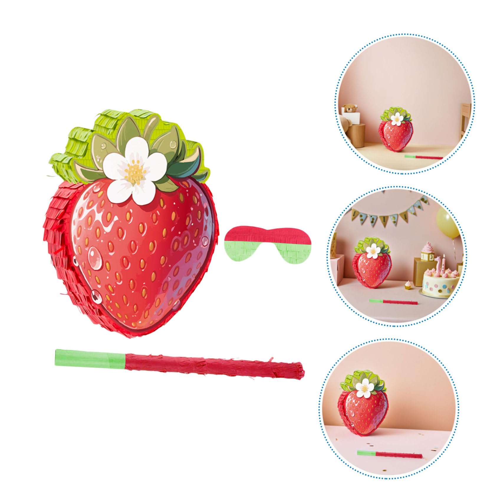 Piñata para Divertidos Decoración Temática de Frutas para Fiesta de Cumpleaños Shower y Cinco de Mayo