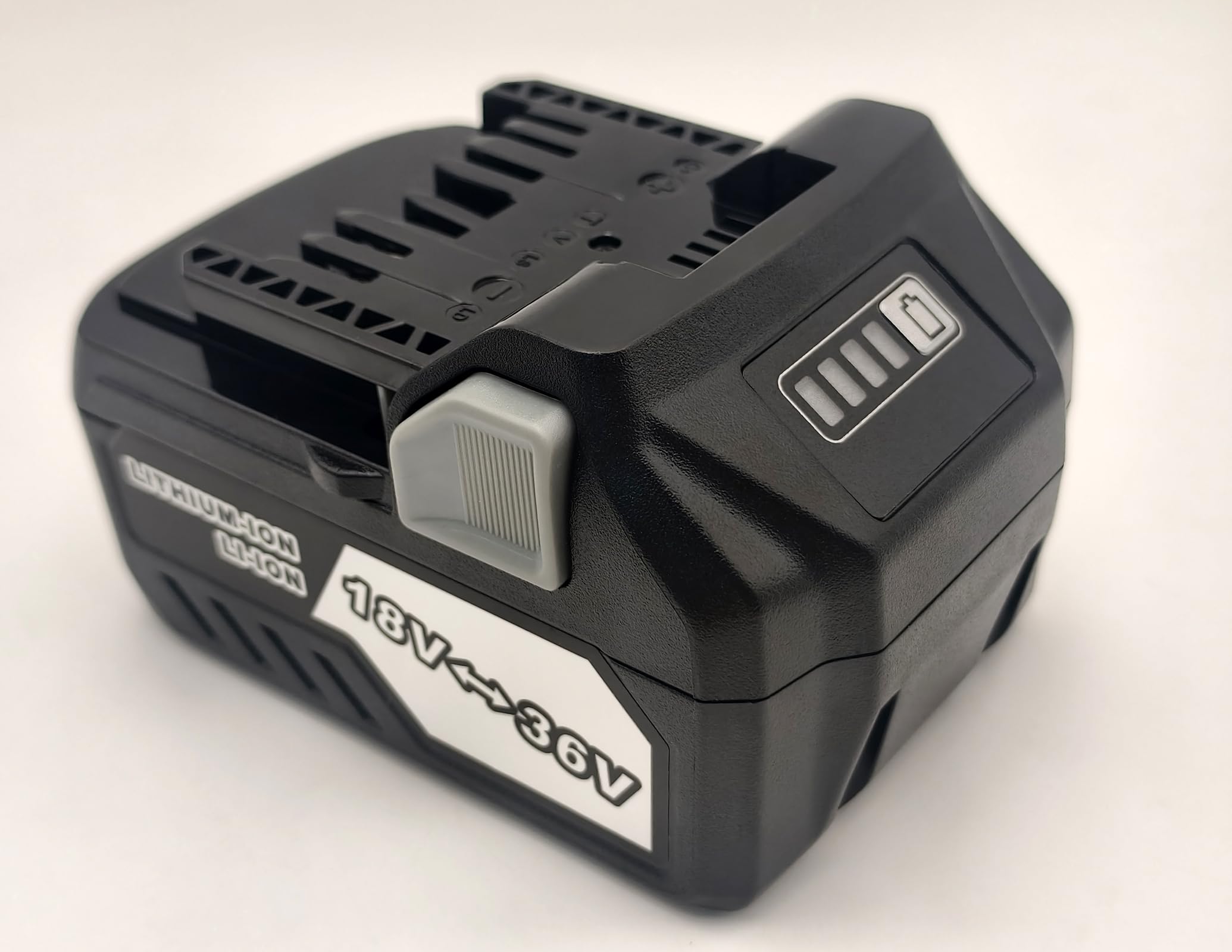 2pcs 36V 2.5 Ah / 18V 5.0 Ah Li-ION Batterie pour HiKOKI Multi Volt Batterie BSL36A18 BSL36A18X BSL36B18 BSL36B18X BSL36C18 BSL3640MVT, Compatibles avec HiKOKI WH36DC WR36DA G3613DA DH36DPA DV36DA