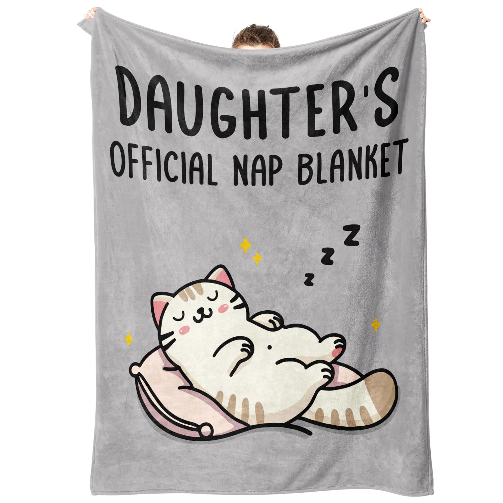 Encoink Daughter Gifts from Mum Dad, Gifts for Daughter Blanket, Idea Daughters Birthday Gift, Easter, Graduation, Mothers Day, Christmas, Wedding Present Ideas — image 1