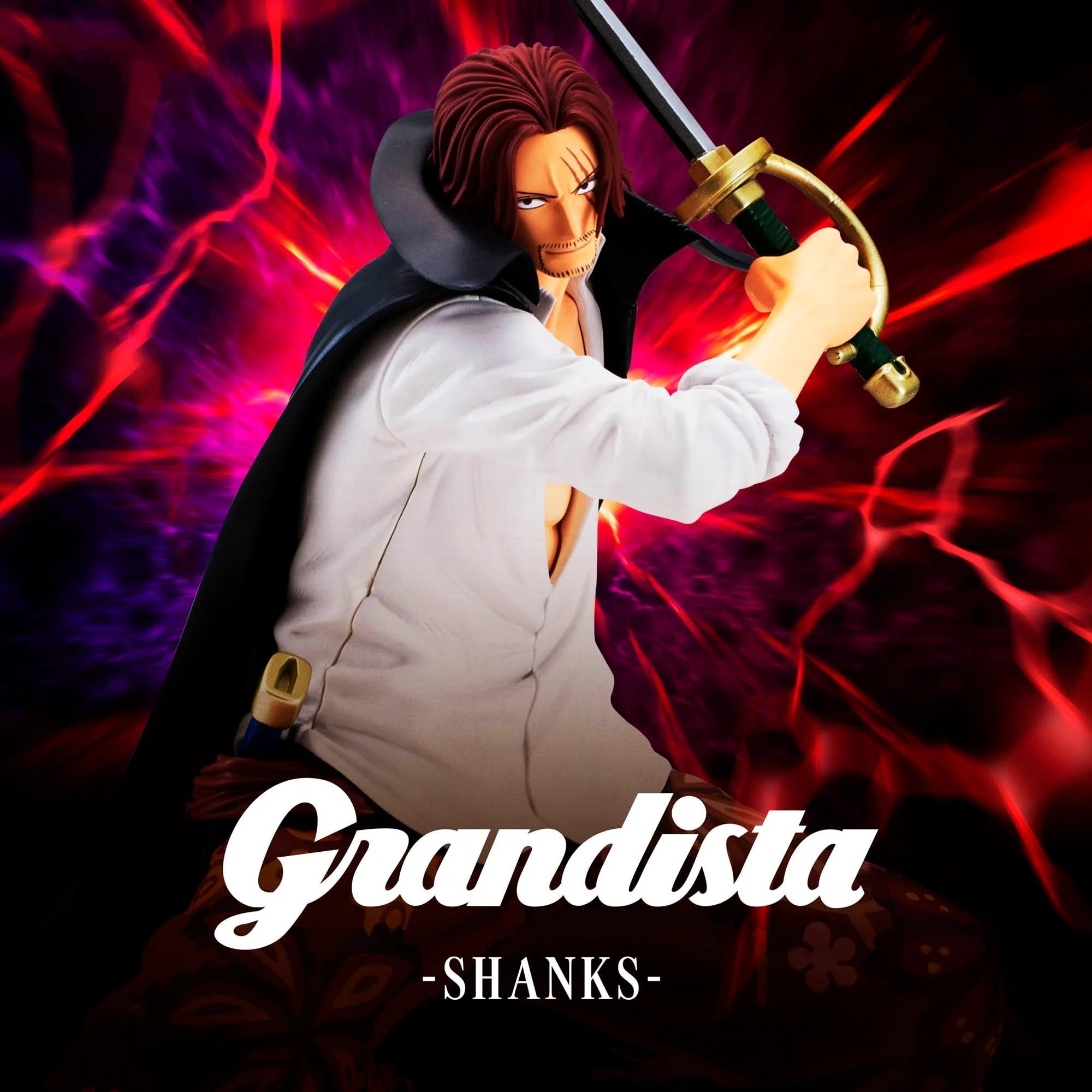 Amazon.co.jp: ワンピース フィギュア シャンクス Grandista サイズ:約